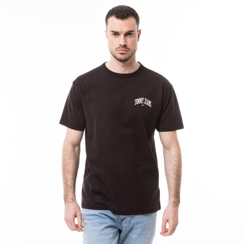 Tommy Jeans - T-Shirt, für Herren, Black, Größe S von Tommy Jeans