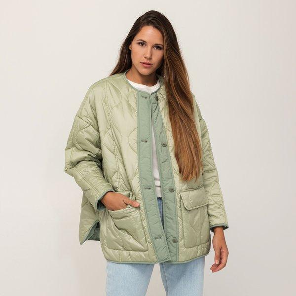 Jacke, Wattiert Ohne Kapuze Damen Mint L von TOMMY JEANS