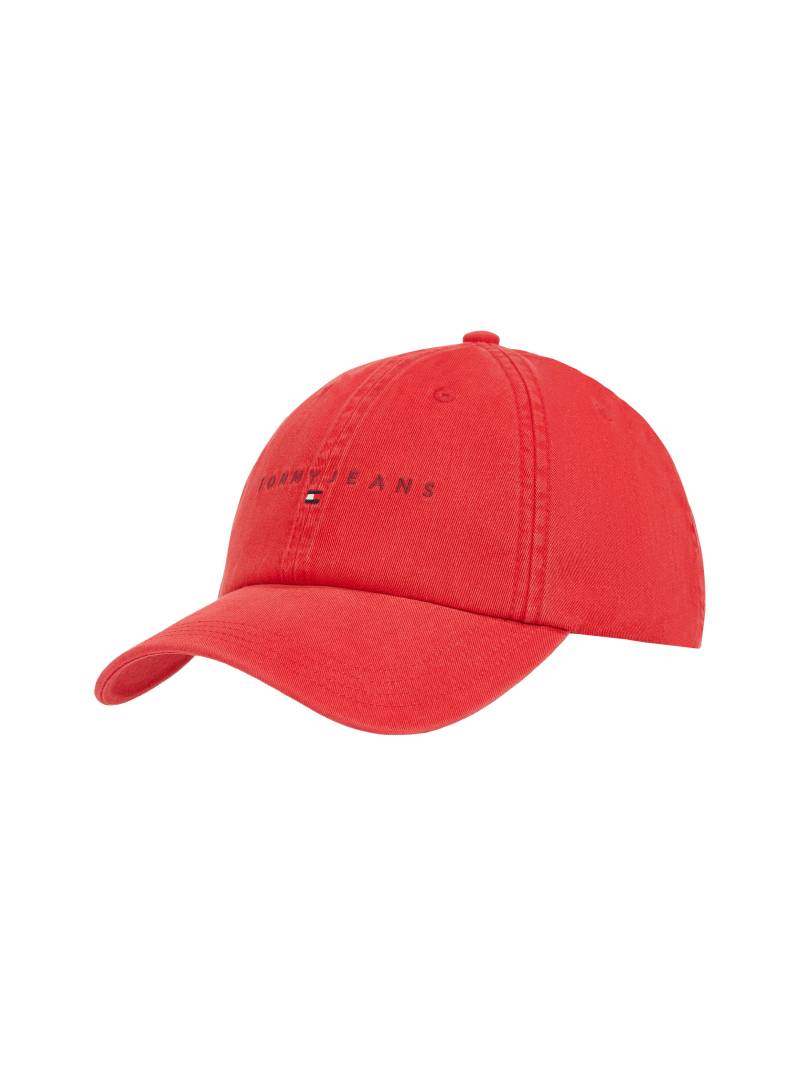 Tommy Jeans Baseball Cap »TJM LINEAR WASHED CAP«, Logostickerei, Tommy Jeans Schriftzug, Flexibel grössenverstellbar von TOMMY JEANS