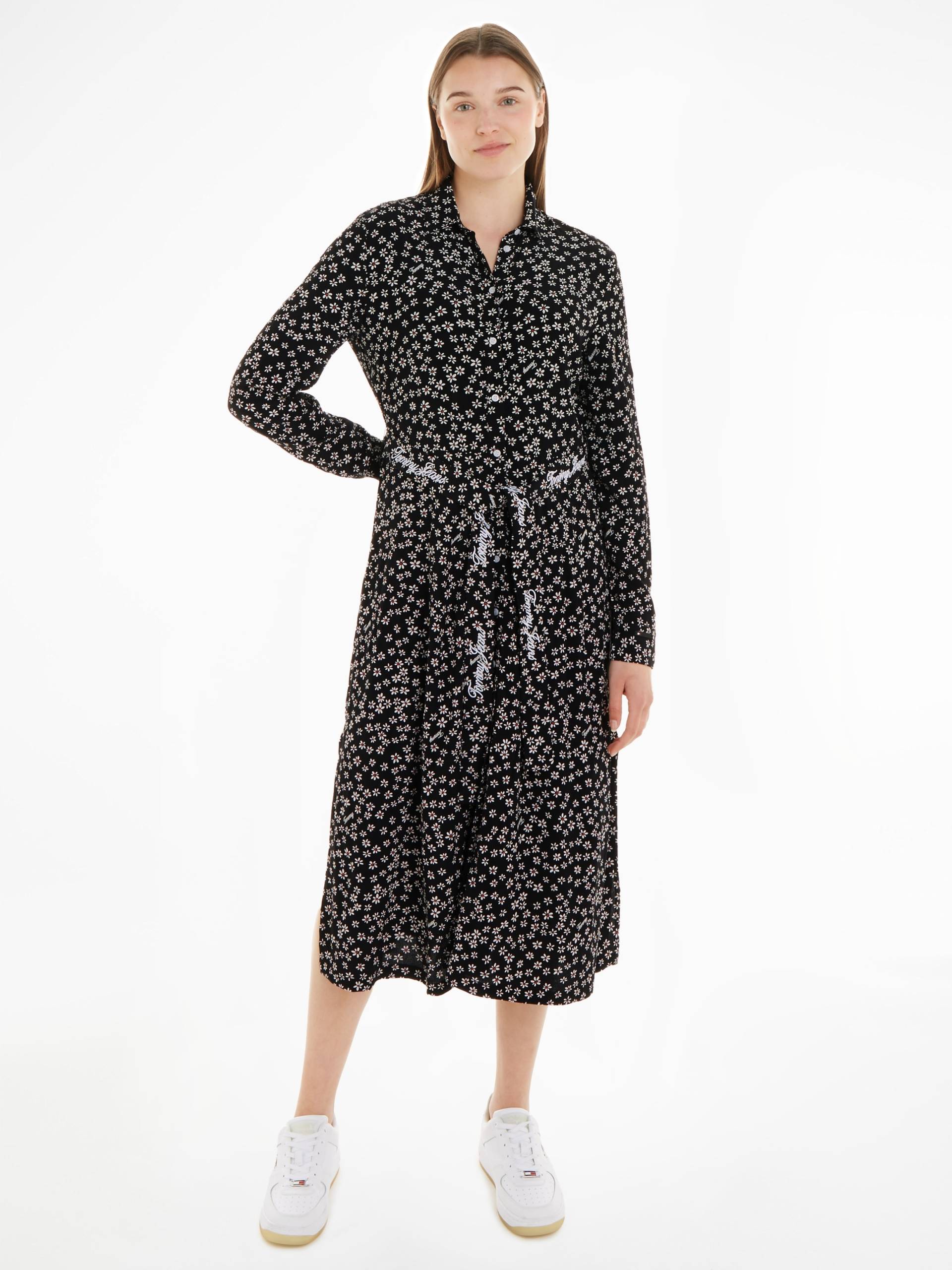 Tommy Jeans Blusenkleid »TJW DITSY BELTED MIDI DRESS EXT«, mit Musterung Tommy Jeans Blusenkleid »TJW DITSY BELTED MIDI DRESS EXT«, mit Musterung von TOMMY JEANS