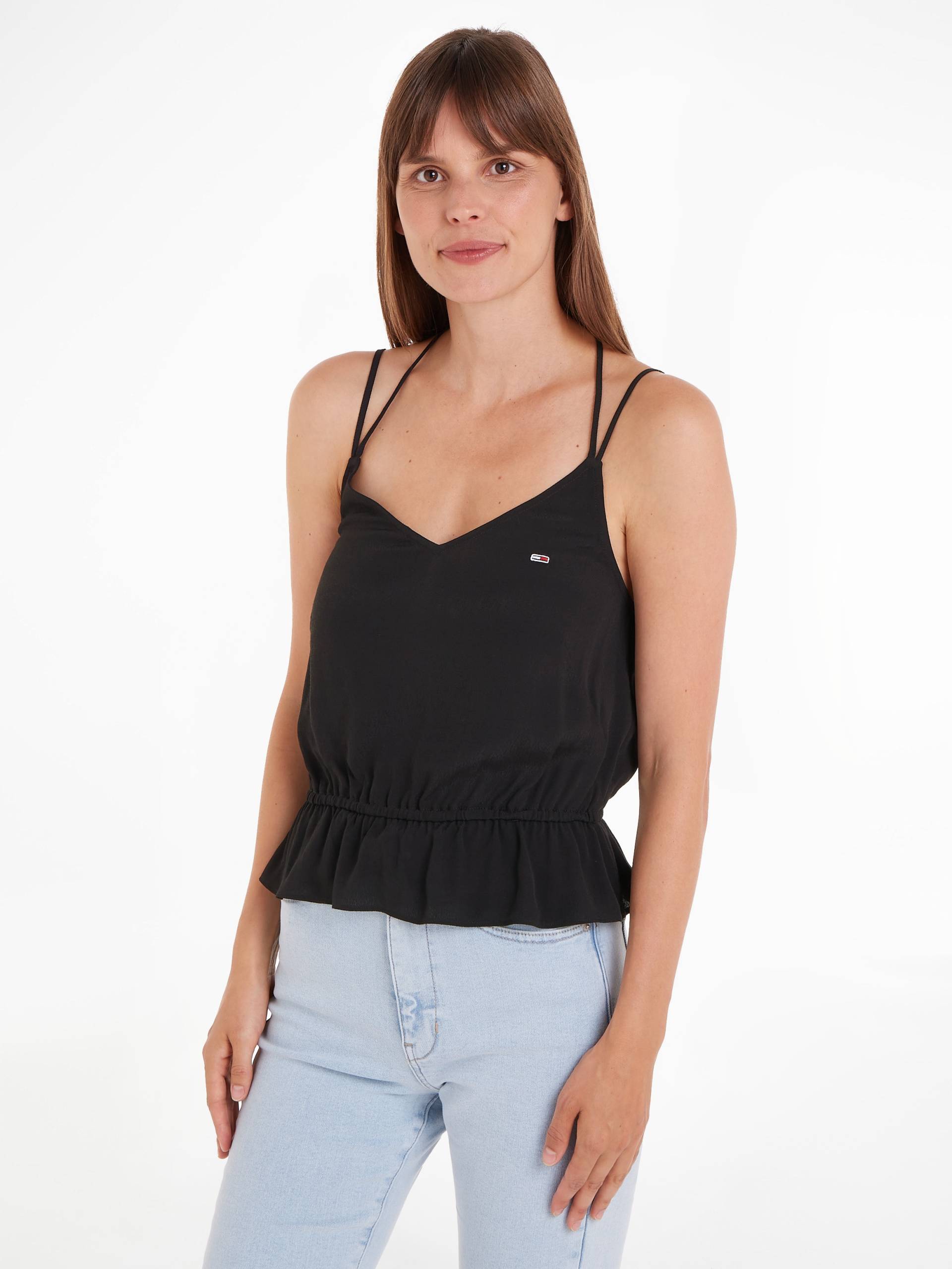 Tommy Jeans Blusentop »TJW ESSENTIAL STRAPPY TOP«, mit Tommy Jeans Logo Tommy Jeans Blusentop »TJW ESSENTIAL STRAPPY TOP«, mit Tommy Jeans Logo von TOMMY JEANS