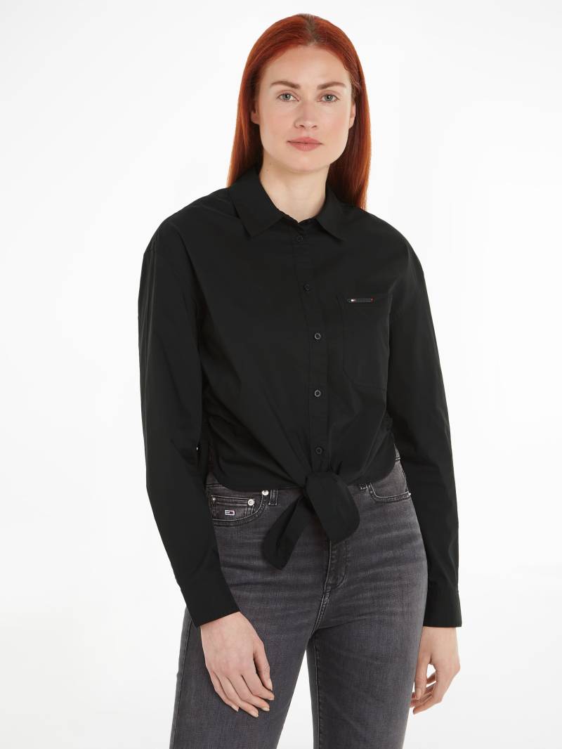 Tommy Jeans Blusentop »TJW FRONT TIE SHIRT«, mit Bindeband von TOMMY JEANS