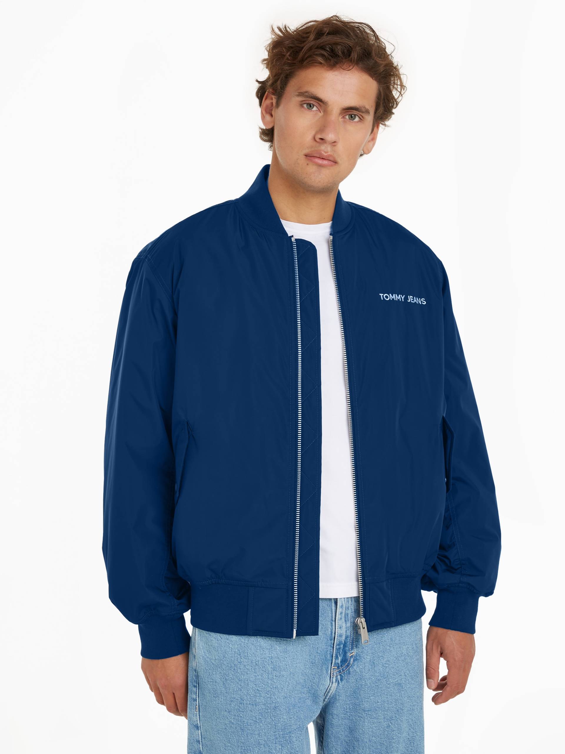 Tommy Jeans Bomberjacke »TJM CLASSICS BOMBER JACKET EXT«, mit Tommy Jeans Logoschriftzug von TOMMY JEANS