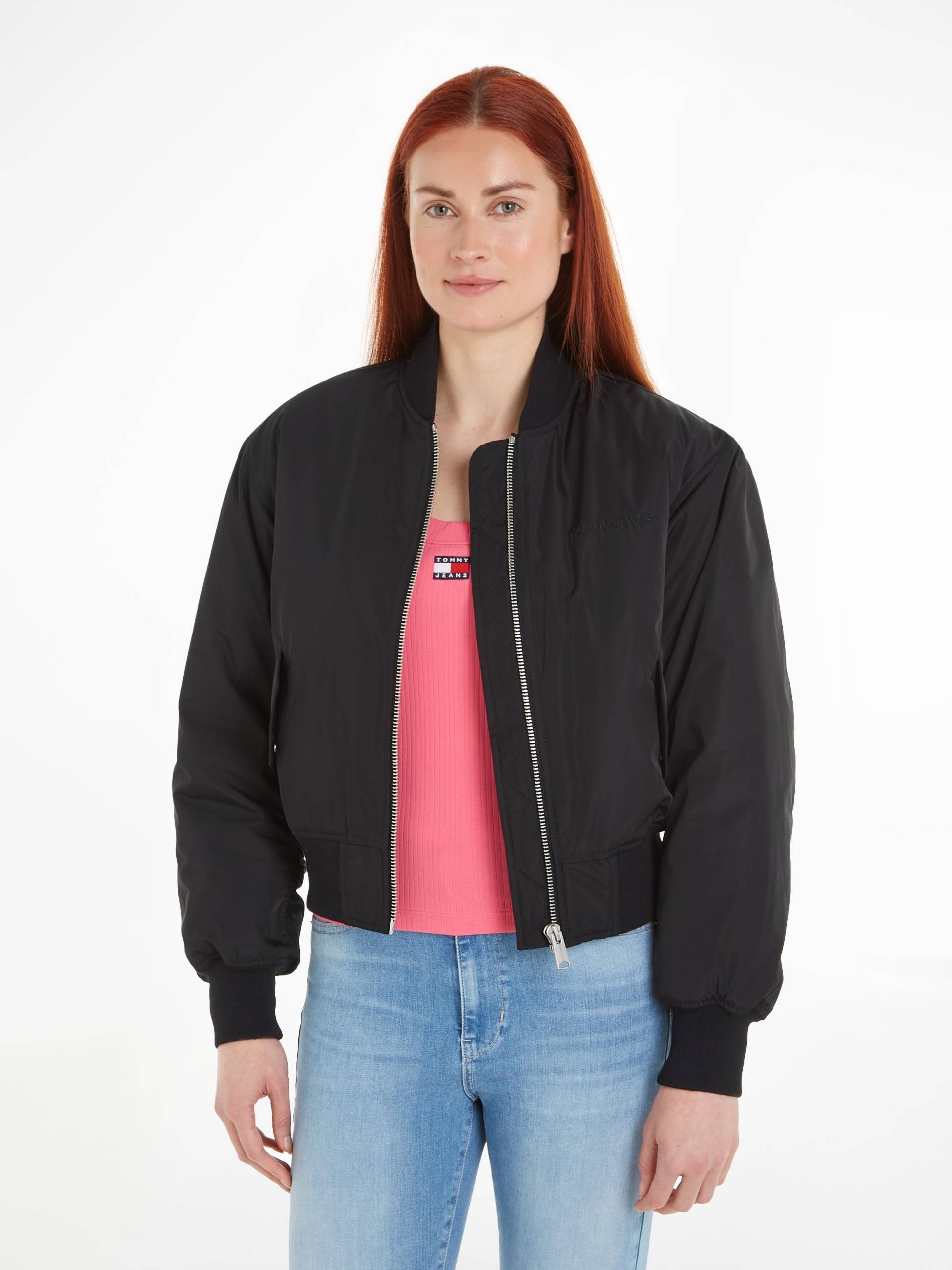 Tommy Jeans Bomberjacke »TJW CLASSICS BOMBER JACKET EXT«, mit Logostickerei Tommy Jeans Bomberjacke »TJW CLASSICS BOMBER JACKET EXT«, mit Logostickerei von TOMMY JEANS