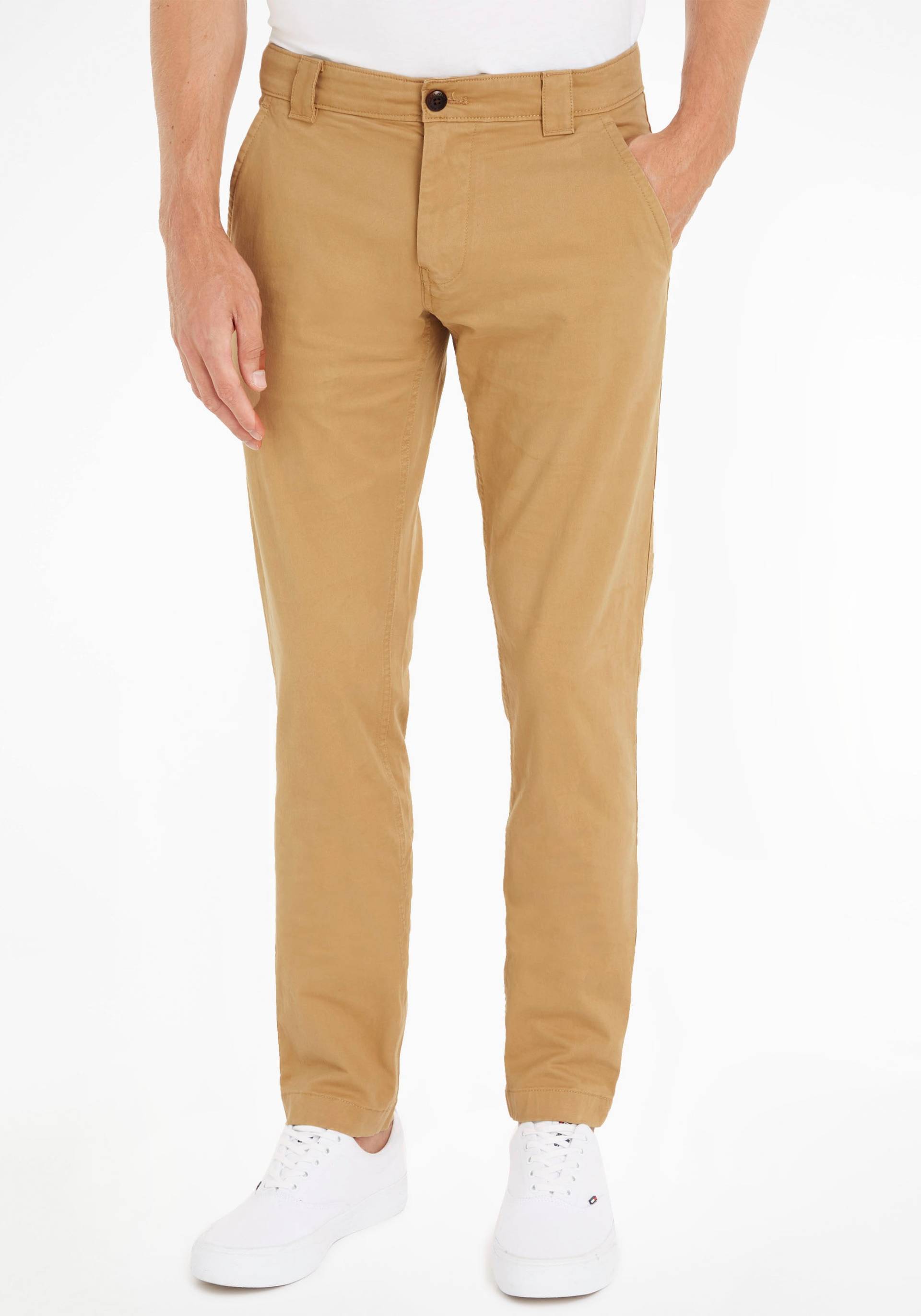 Tommy Jeans Chinohose »TJM SCANTON CHINO PANT«, mit Markenlabel von TOMMY JEANS