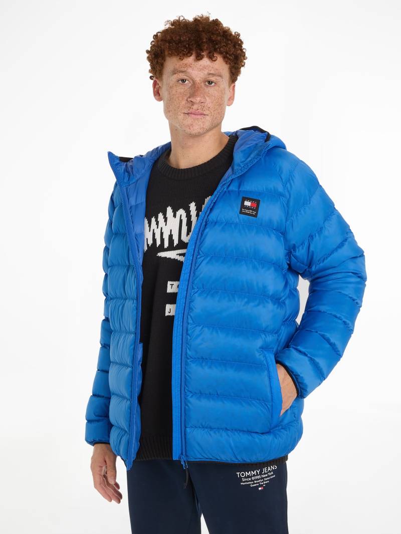 Tommy Jeans Daunenjacke »TJM HOODED LT DOWN JACKET EXT«, mit Kapuze, mit Kapuze und integriertem Stehkragen von TOMMY JEANS