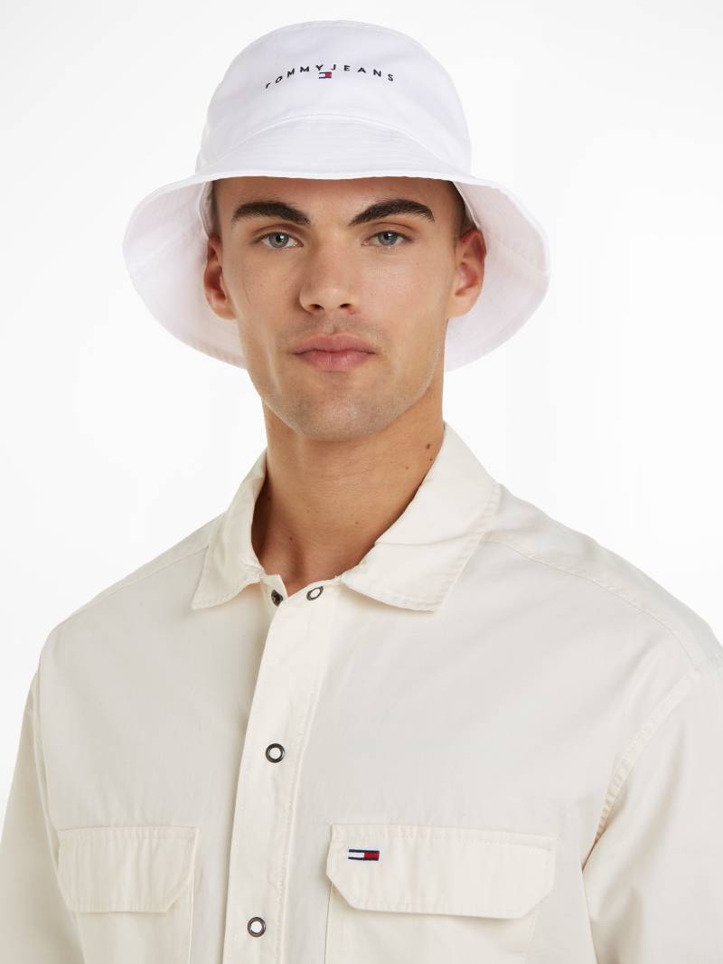 Tommy Jeans Fischerhut »TJM LINEAR LOGO BUCKET HAT«, mit gesticktem Logoschriftzug von TOMMY JEANS