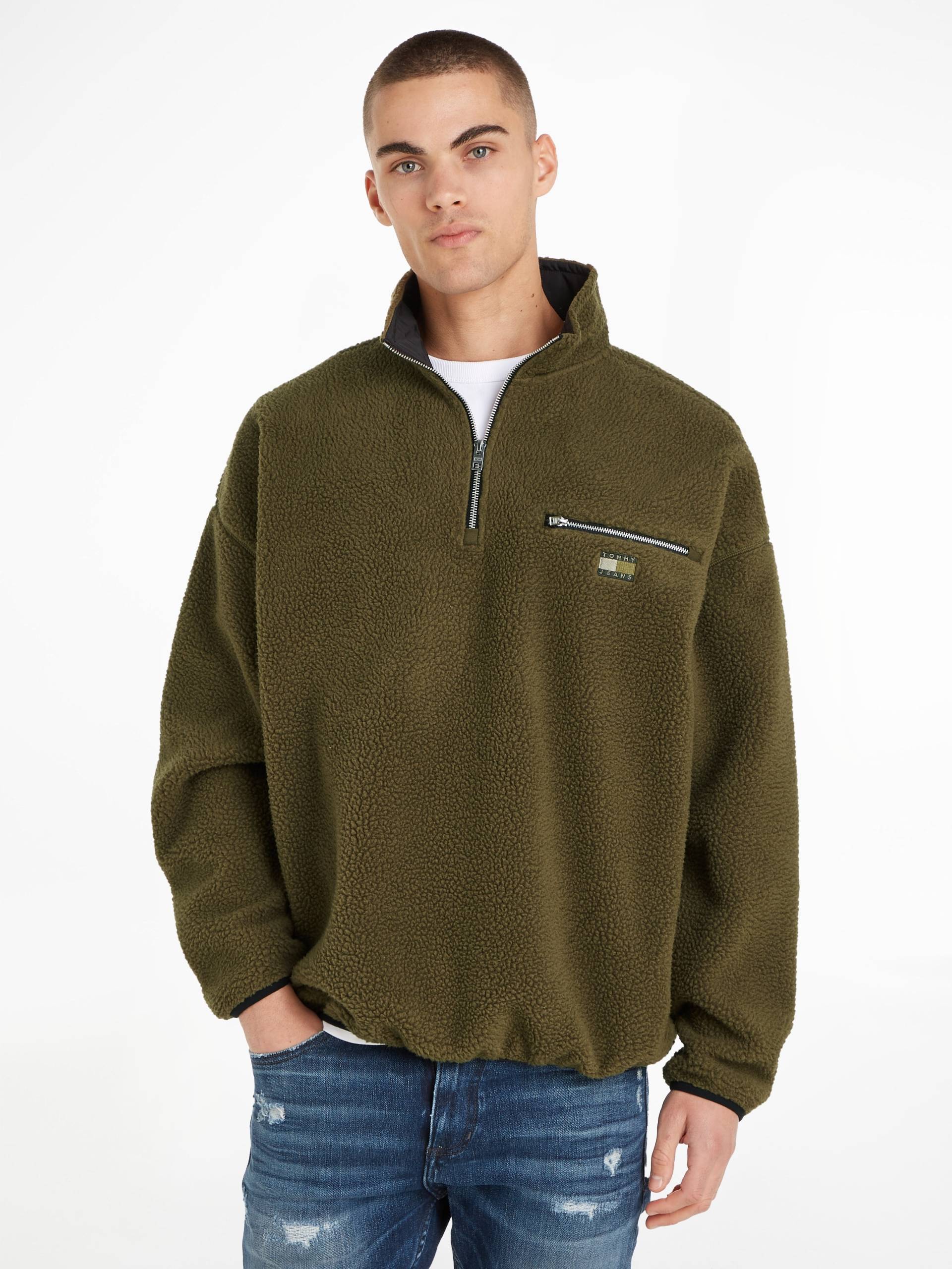 Tommy Jeans Fleecepullover »TJM OVZ TONAL 1/2 ZIP SHERPA« Tommy Jeans Fleecepullover »TJM OVZ TONAL 1/2 ZIP SHERPA« von TOMMY JEANS