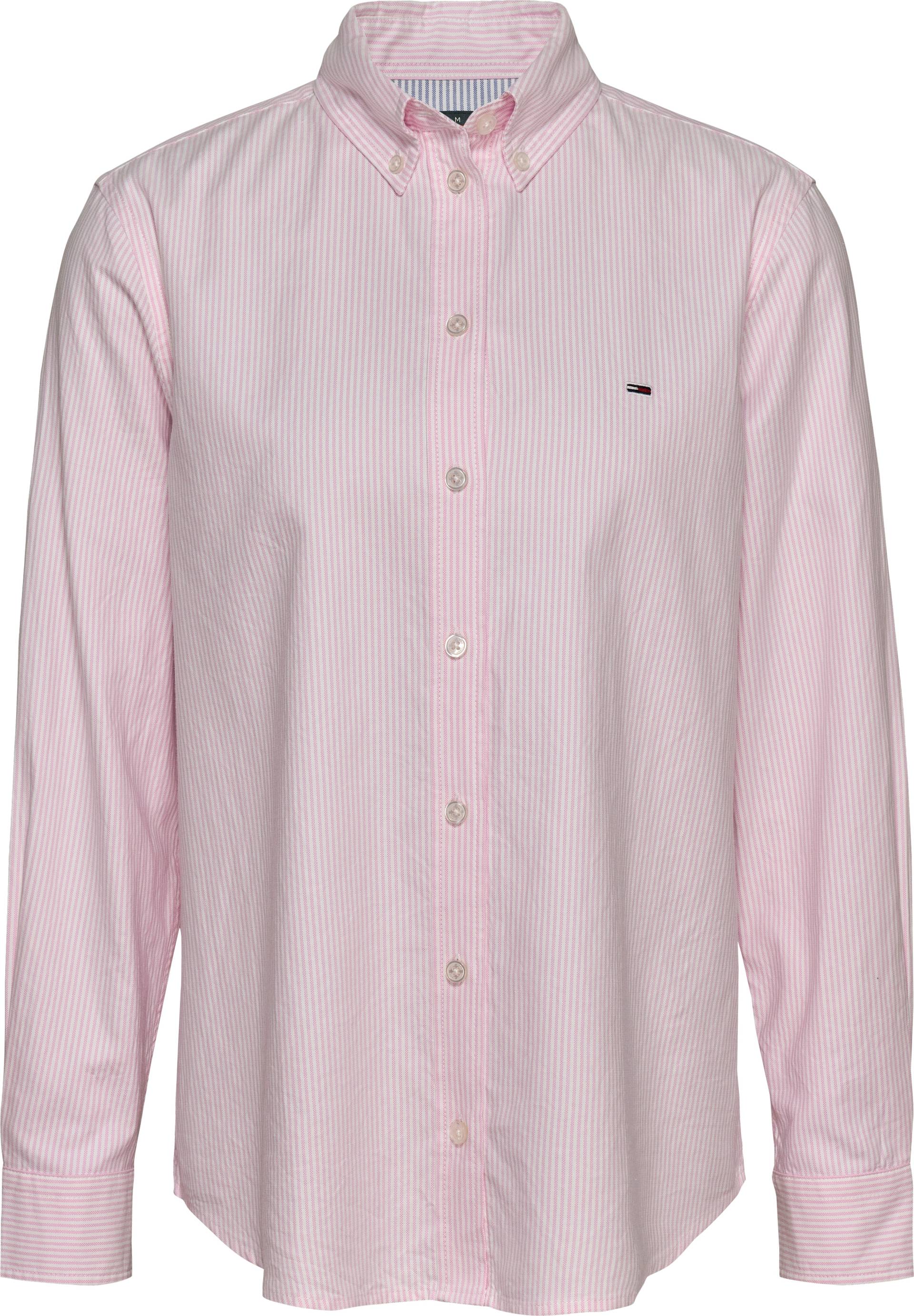 Tommy Jeans Hemdbluse »TJW REG OXFORD SHIRT«, mit Logostickerei Tommy Jeans Hemdbluse »TJW REG OXFORD SHIRT«, mit Logostickerei von TOMMY JEANS
