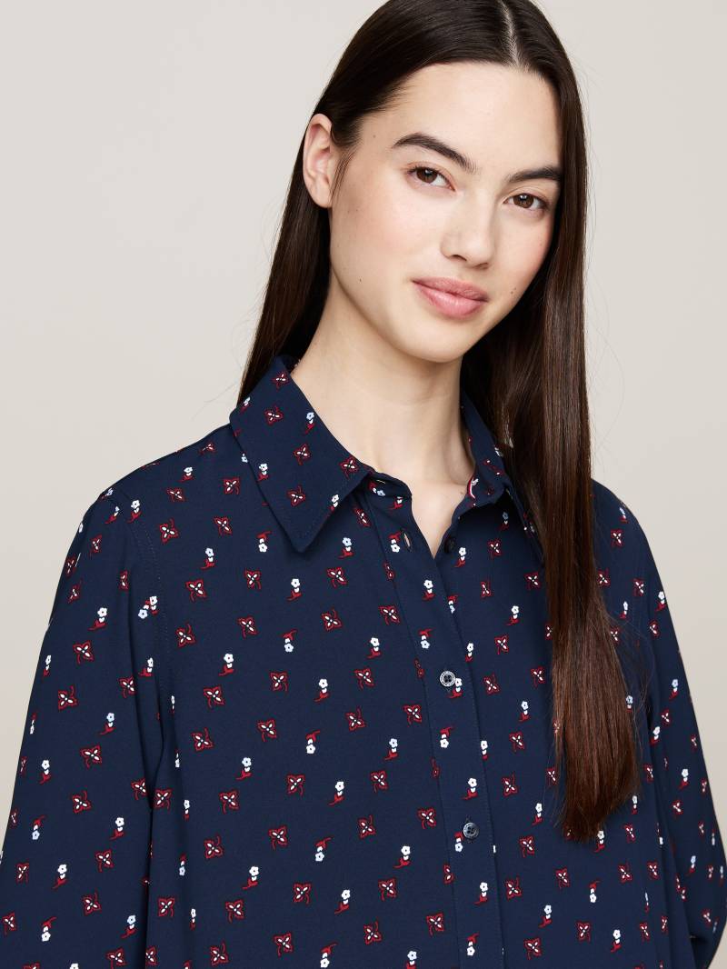 Tommy Jeans Hemdblusenkleid »TJW FLORAL MIX MINI SHIRT DRESS«, mit Blumenprint von TOMMY JEANS