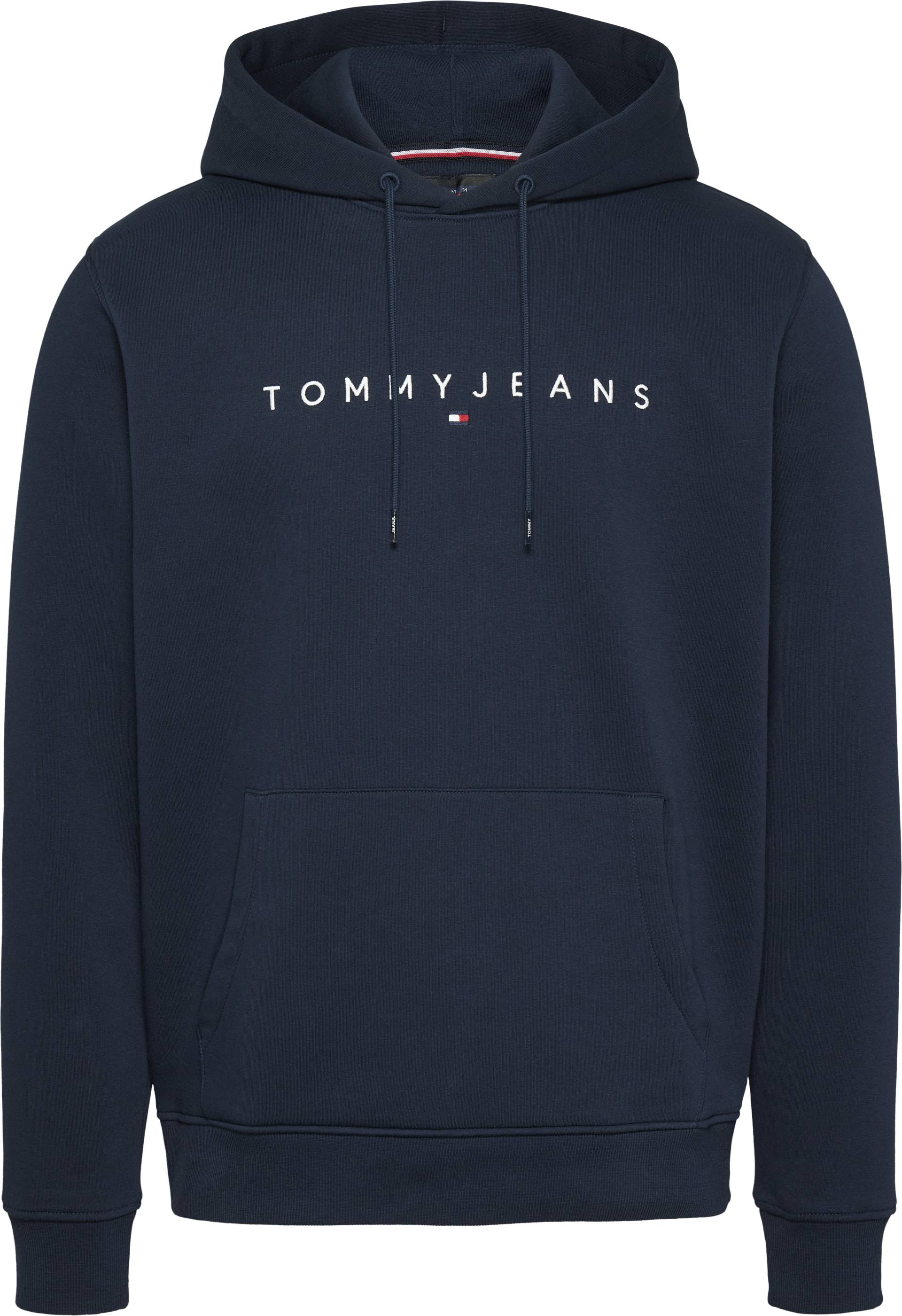 Tommy Jeans Hoodie »TJM REG LINEAR LOGO HOODIE EXT«, mit Logo-Stickerei von TOMMY JEANS