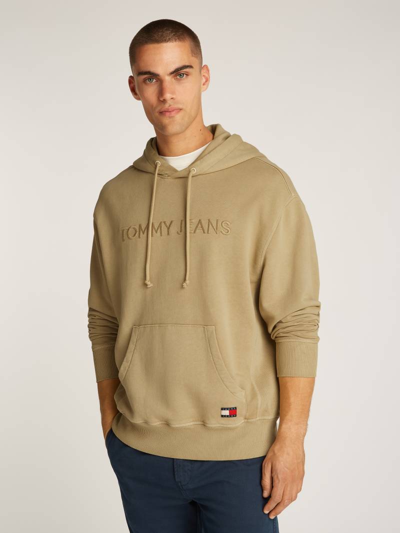 Tommy Jeans Hoodie »TJM RLX TJ LABEL HOODIE«, mit grosser Logostickerei von TOMMY JEANS