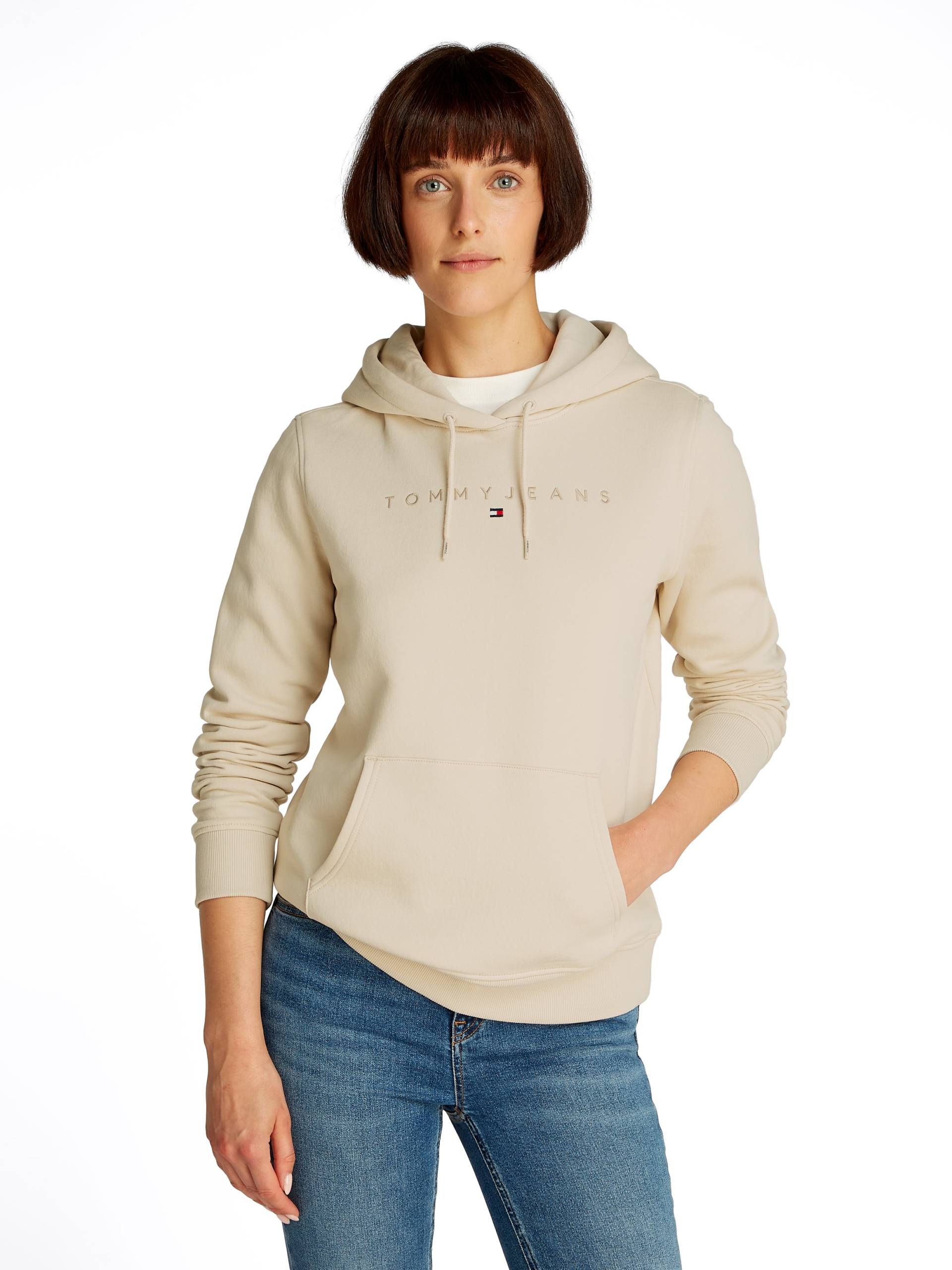 Tommy Jeans Hoodie »TJW REG TONAL LINEAR HOODIE EXT«, mit Kängurutasche, Logoschriftzug Tommy Jeans Hoodie »TJW REG TONAL LINEAR HOODIE EXT«, mit Kängurutasche, Logoschriftzug von TOMMY JEANS