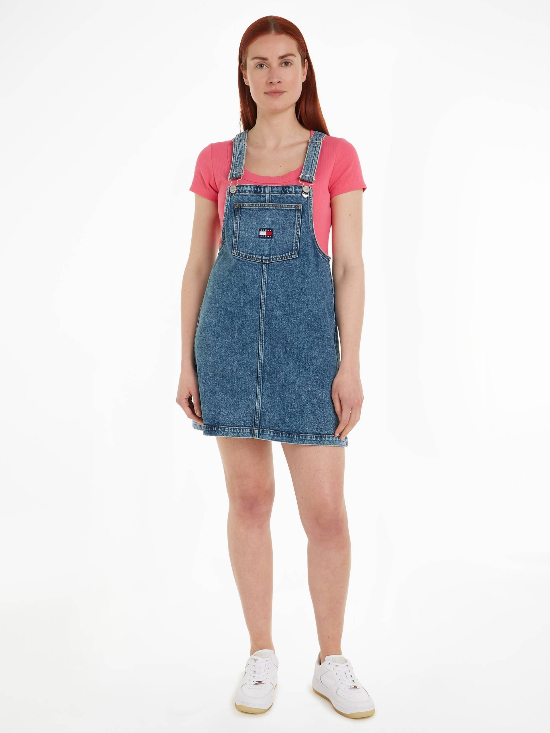 Tommy Jeans Jeanskleid »PINAFORE DRESS CG4136«, mit verstellbaren Schulterträger von TOMMY JEANS