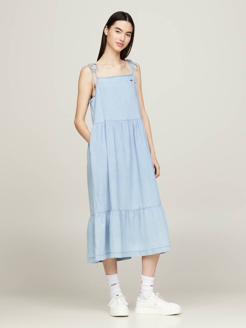 Tommy Jeans Jeanskleid »TJW CHAMBRAY DRESS EXT«, mit Tommy Jeans Flagge von TOMMY JEANS