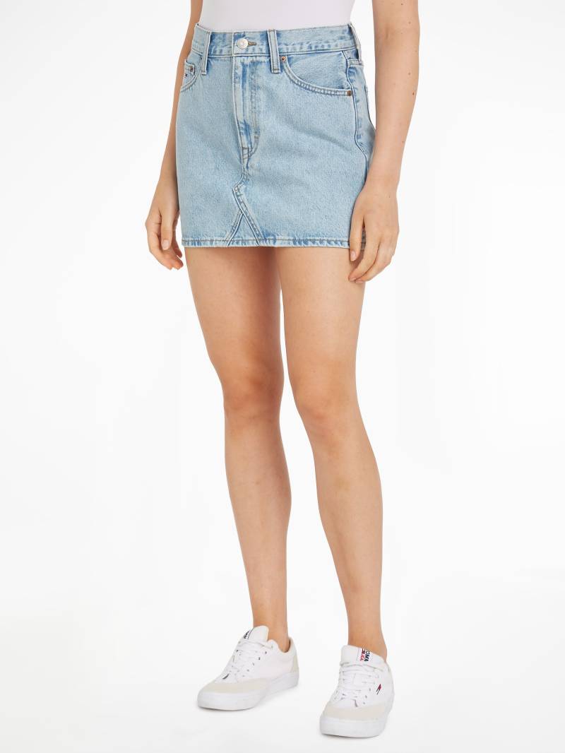 Tommy Jeans Jeansrock »IZZIE MR MN SKIRT BH0014«, Webrock im 5-Pocket-Style von TOMMY JEANS