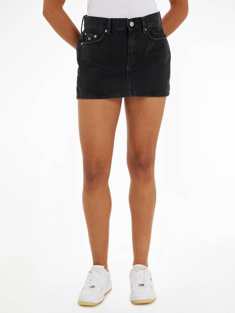 Tommy Jeans Jeansrock »LW MCR MN SKIRT BH0082«, Webrock im 5-Pocket-Style von TOMMY JEANS