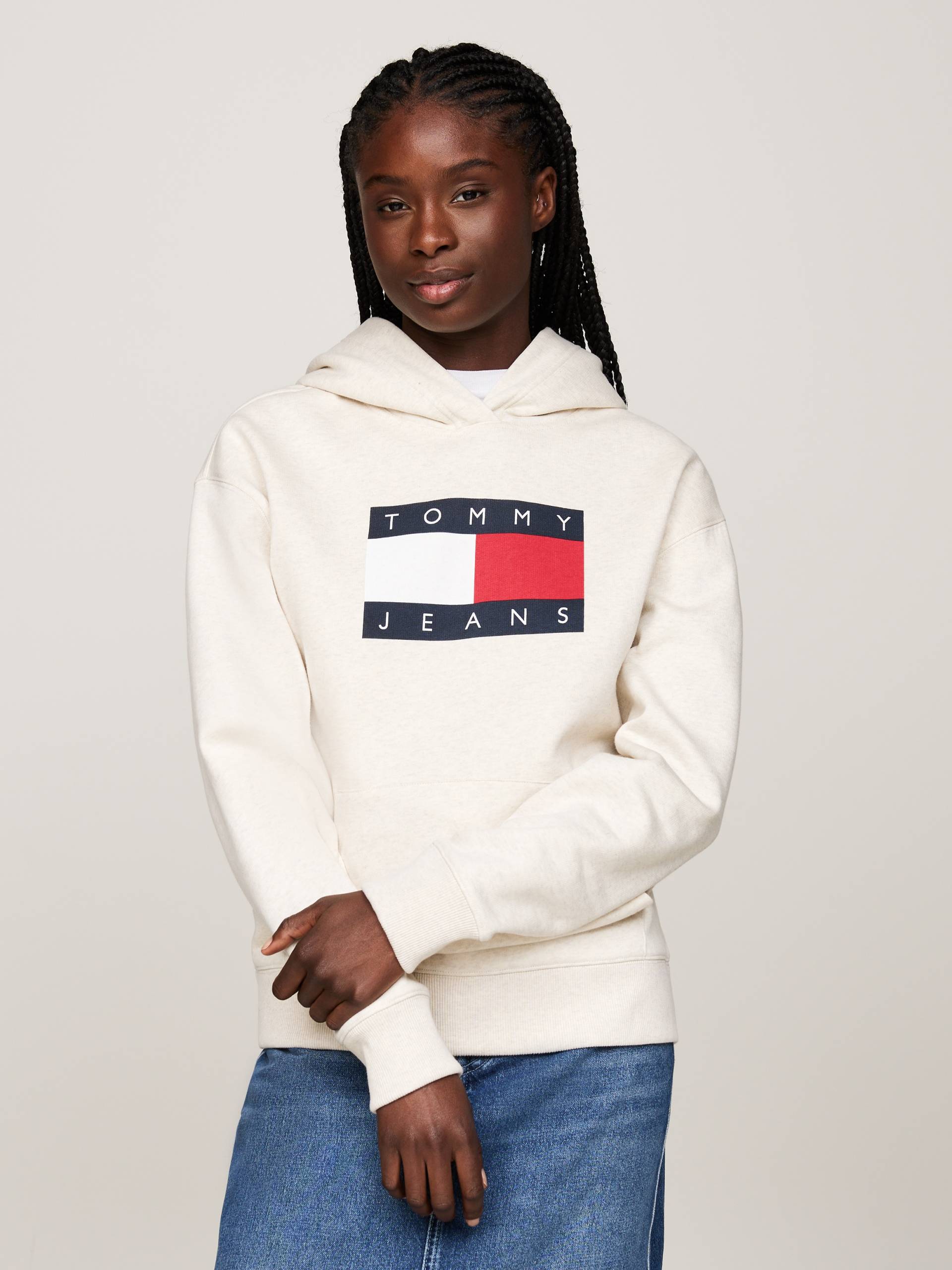 Tommy Jeans Kapuzensweatshirt, mit grossem Logo von TOMMY JEANS