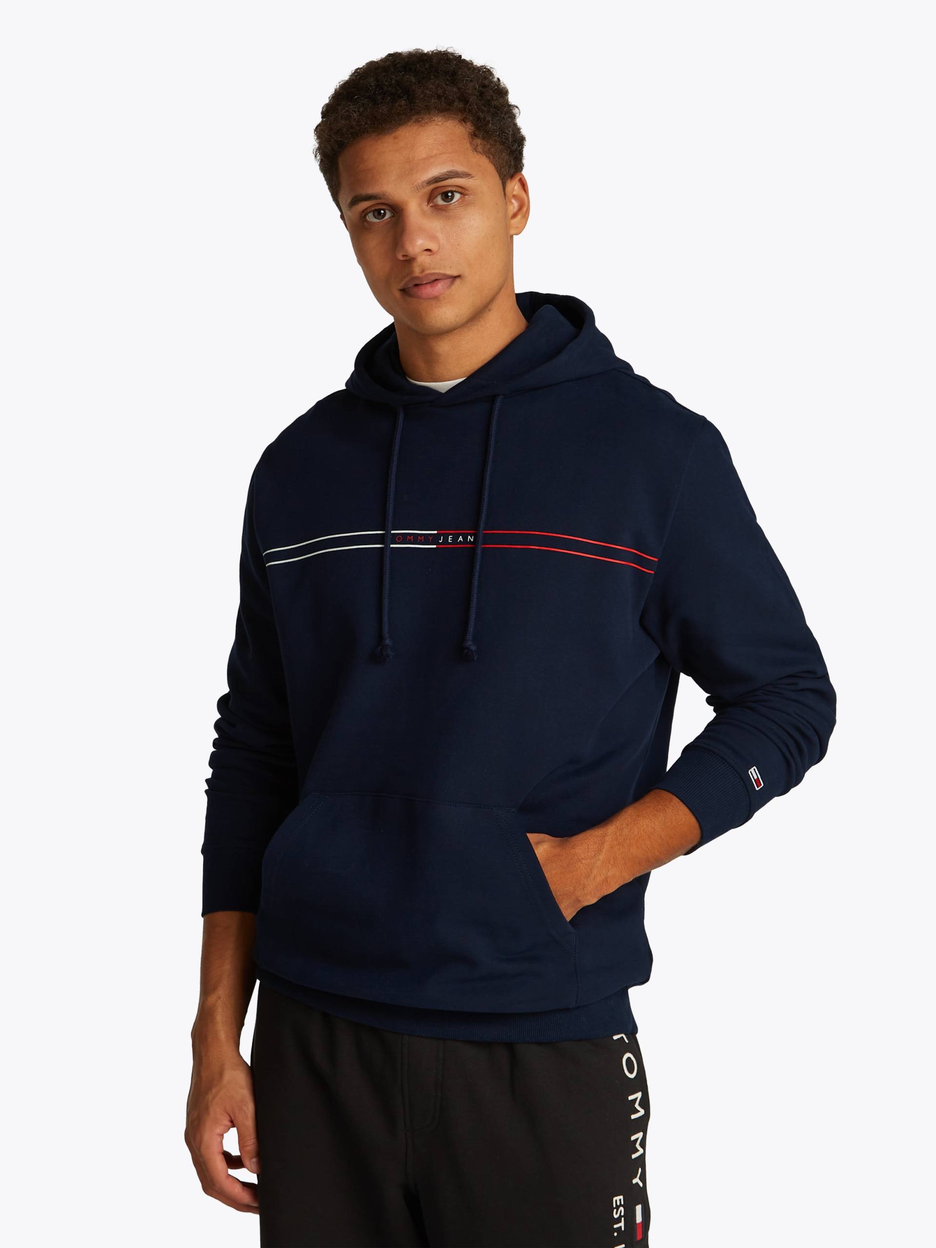 Tommy Jeans Kapuzensweatshirt »TJM REG ENTRY GRAPHIC HOODIE EXT«, mit mehrfarbigen Print von TOMMY JEANS