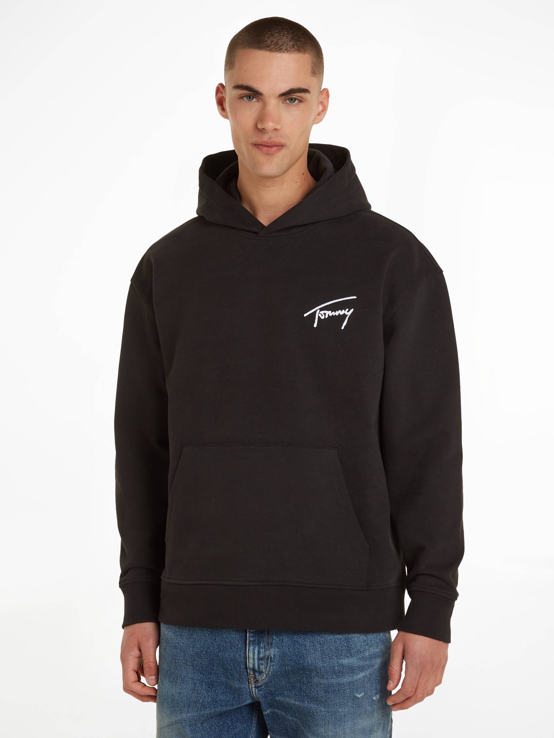 Tommy Jeans Kapuzensweatshirt »TJM RLX SIGNATURE HOODIE EXT«, mit aufgesticktem Signatur-Logo von TOMMY JEANS