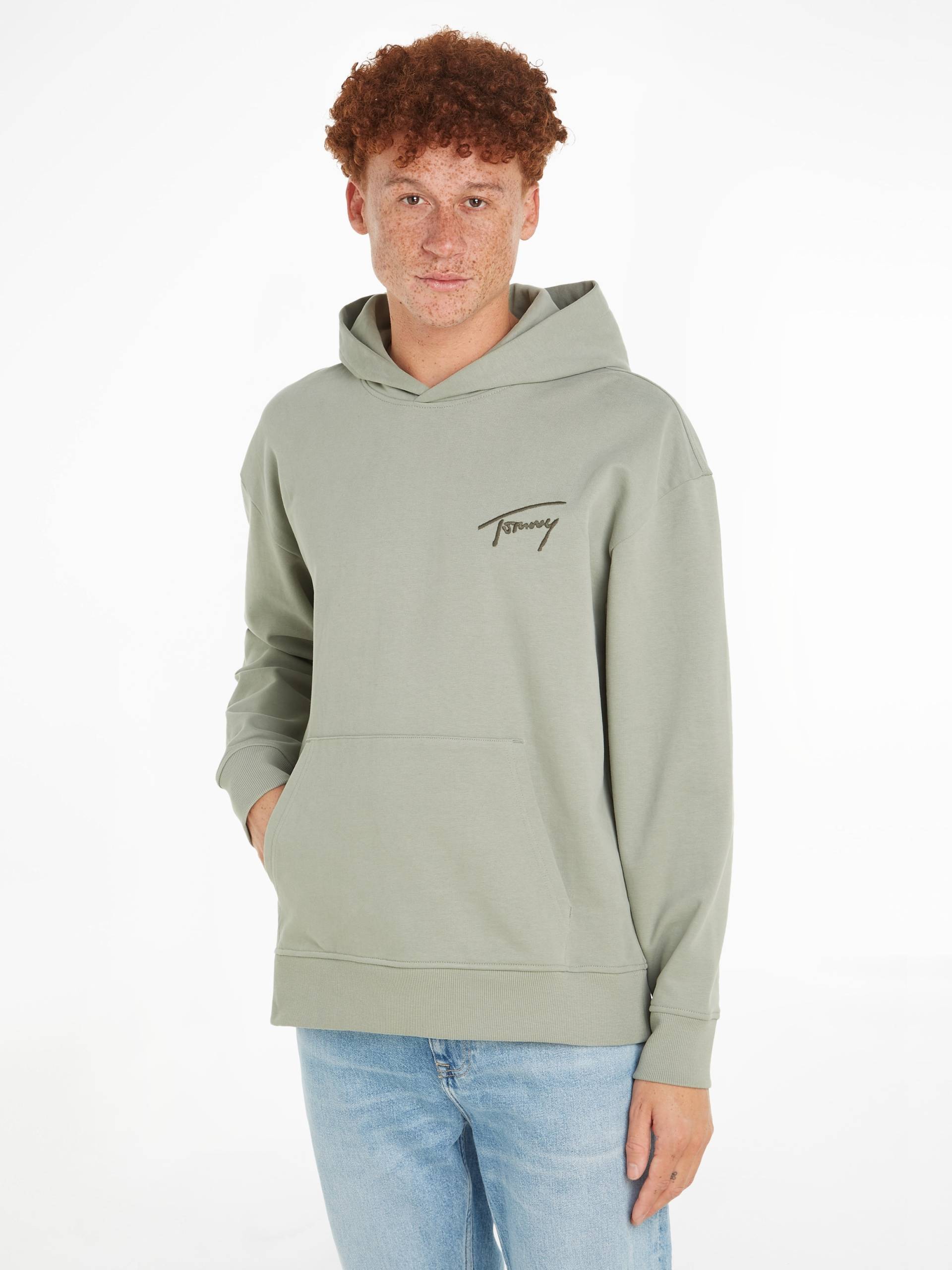 Tommy Jeans Kapuzensweatshirt »TJM RLX SIGNATURE HOODIE EXT«, mit aufgesticktem Signatur-Logo von TOMMY JEANS