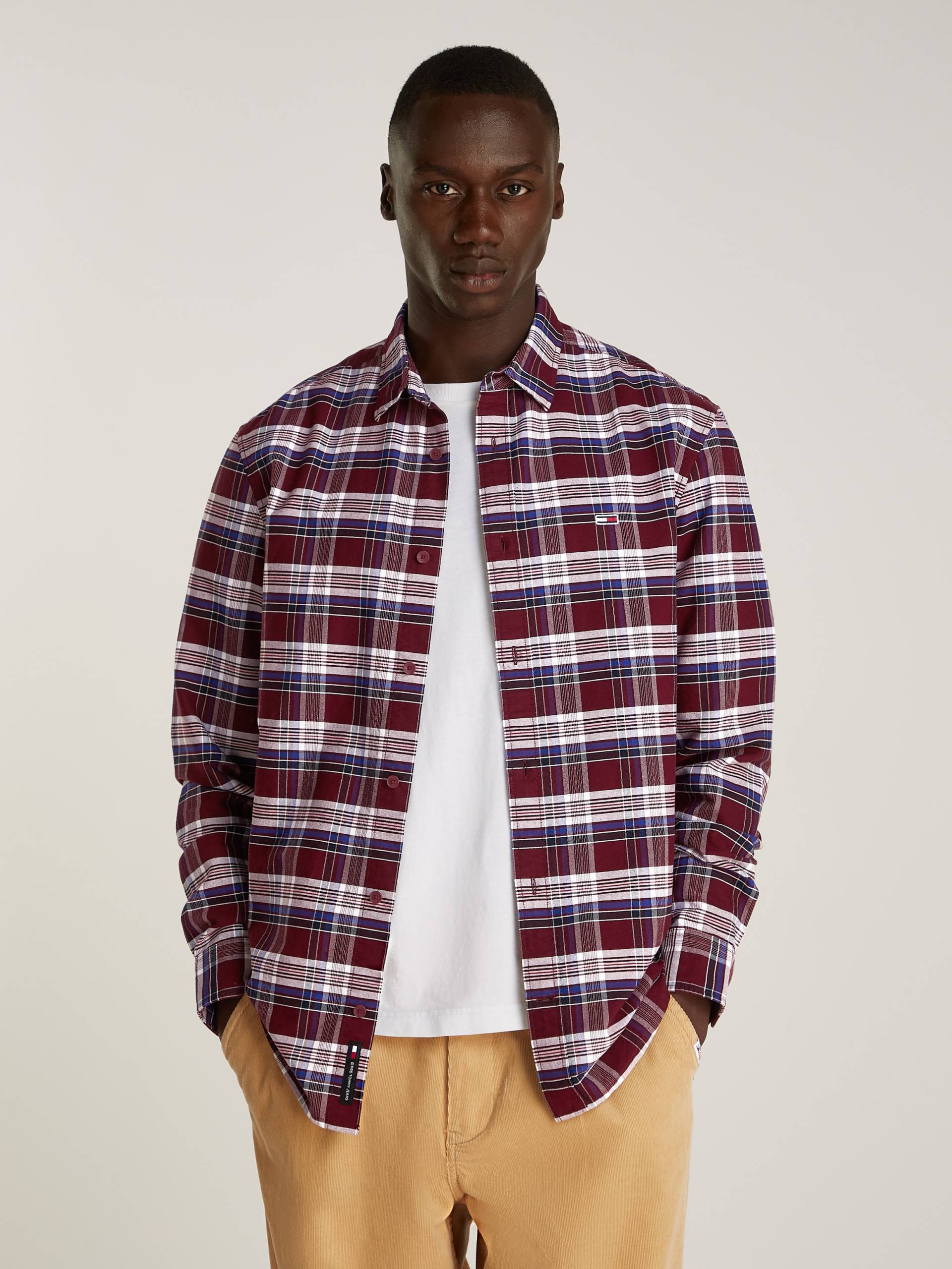 Tommy Jeans Karohemd »TJM REG OXFORD CHECK SHIRT« von TOMMY JEANS