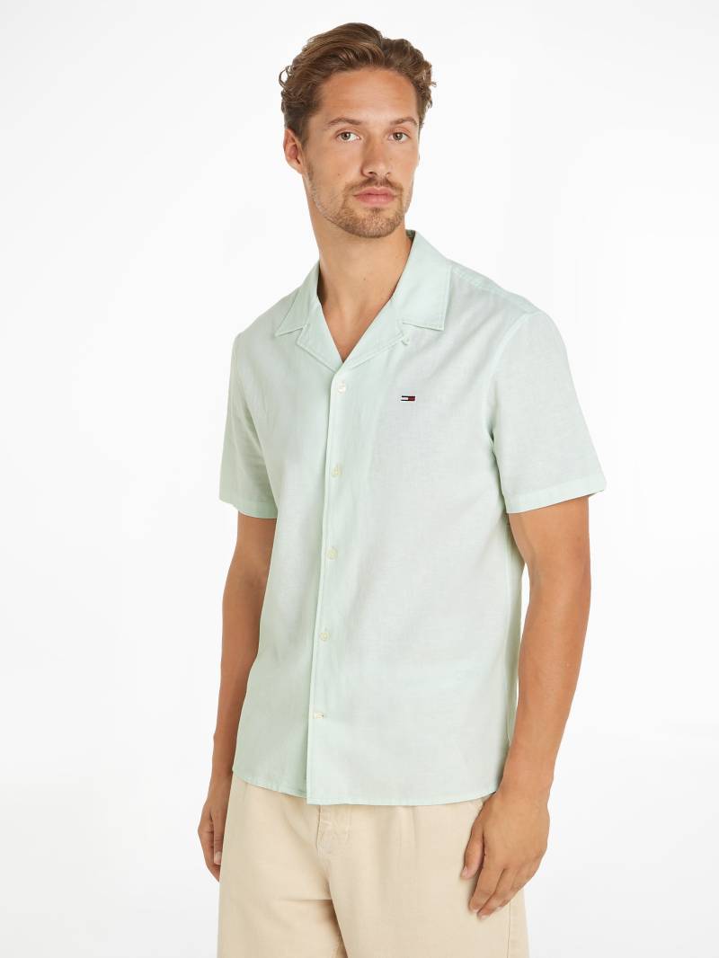 Tommy Jeans Kurzarmhemd »TJM LINEN BLEND CAMP SHIRT EXT« von TOMMY JEANS