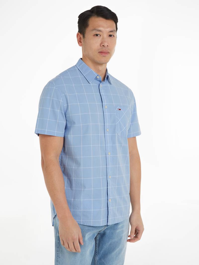 Tommy Jeans Kurzarmhemd »TJM REG CHECK POPLIN SS SHIRT« von TOMMY JEANS