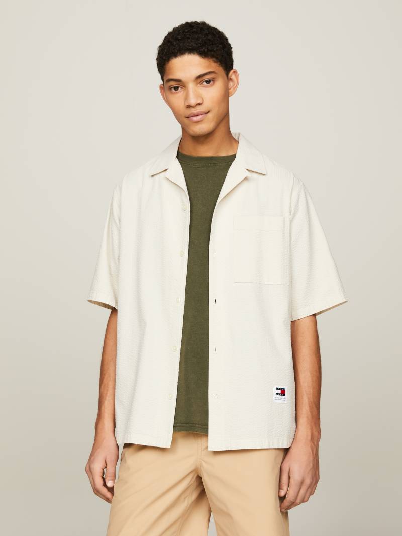 Tommy Jeans Kurzarmhemd »TJM RLX SEERSUCKER CAMP SHIRT« von TOMMY JEANS