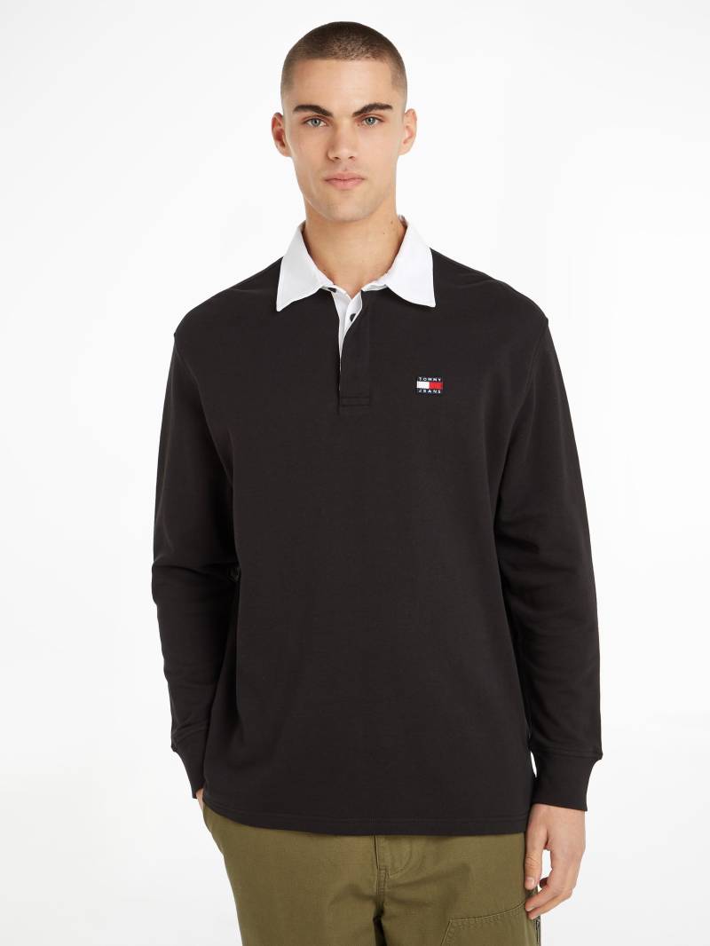 Tommy Jeans Langarm-Poloshirt »TJM BADGE RUGBY« von TOMMY JEANS