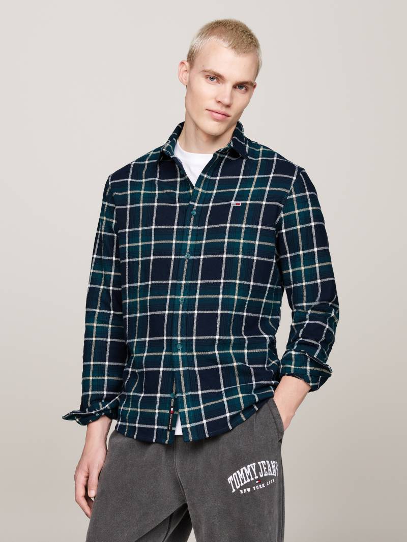 Tommy Jeans Langarmhemd »TJM REG CHECK FLANNEL SHIRT EXT« von TOMMY JEANS