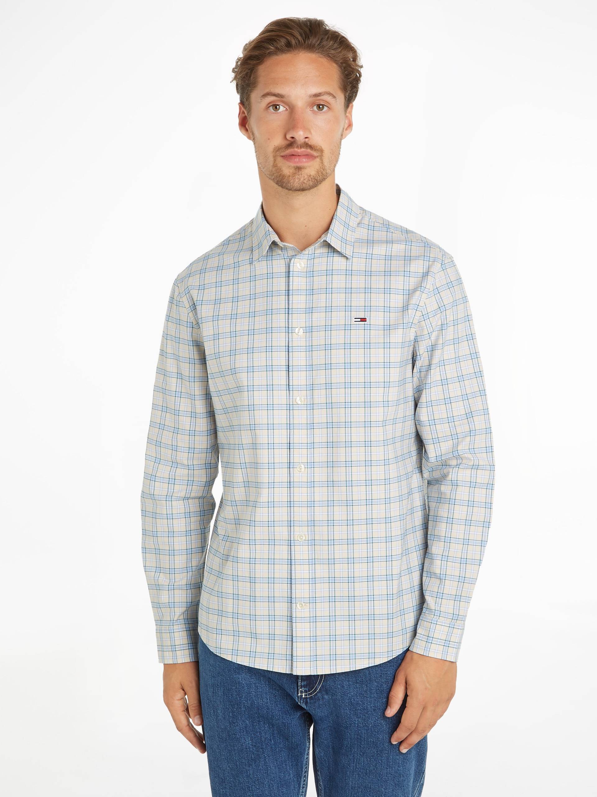 Tommy Jeans Langarmhemd »TJM REG OXFORD CHECK SHIRT« von TOMMY JEANS