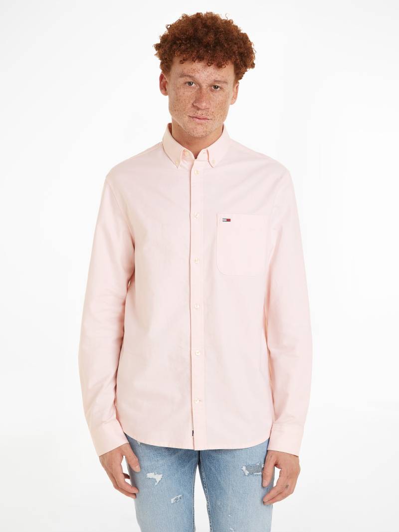 Tommy Jeans Langarmhemd »TJM REG OXFORD SHIRT«, mit Button-down-Kragen von TOMMY JEANS