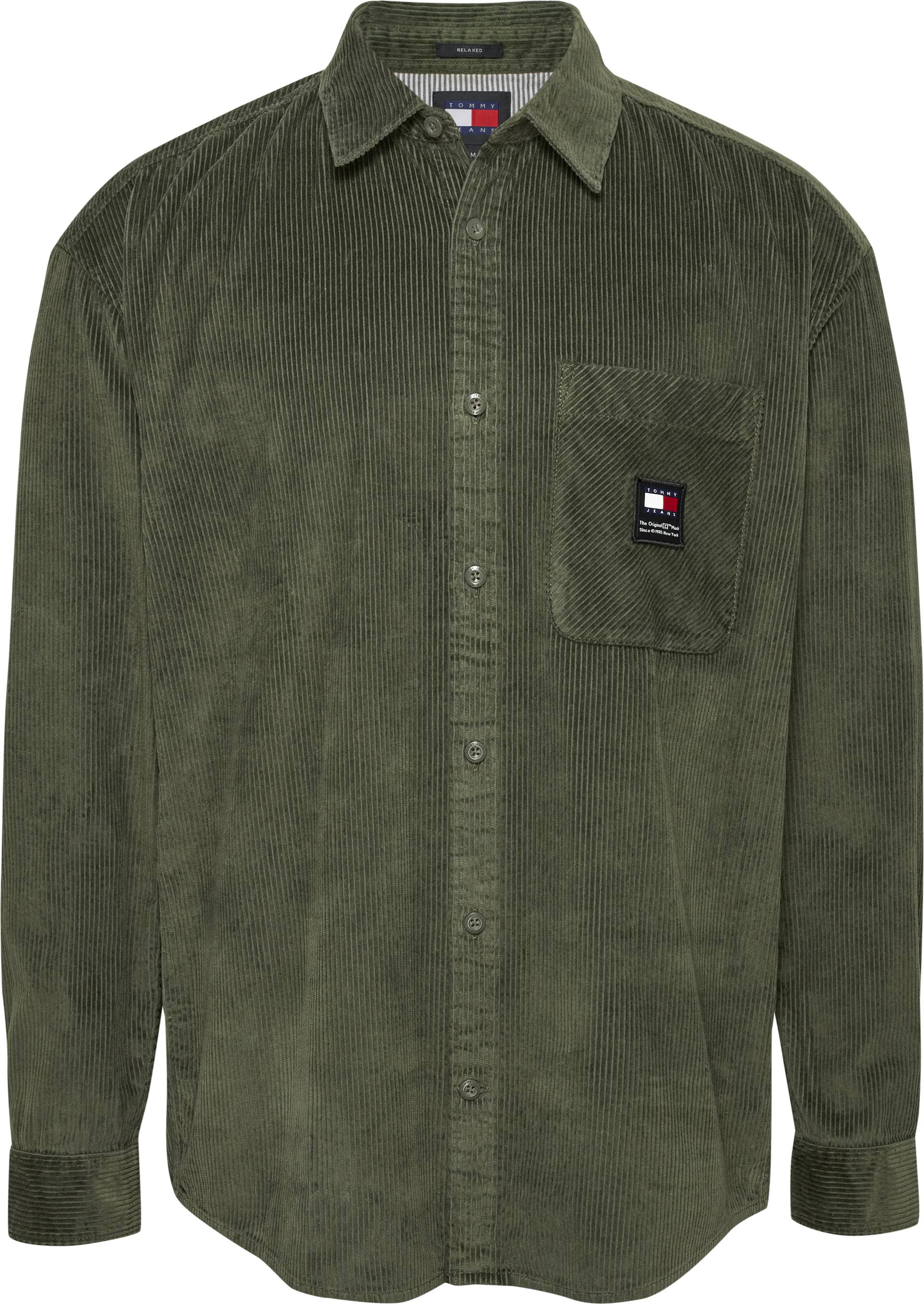 Tommy Jeans Langarmhemd »TJM RLX CHNKY CORDUROY SHIRT EXT«, aus Cord von TOMMY JEANS