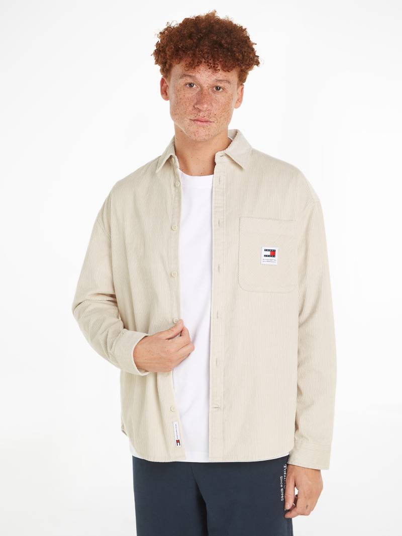 Tommy Jeans Langarmhemd »TJM RLX CHNKY CORDUROY SHIRT EXT«, mit Brusttasche von TOMMY JEANS