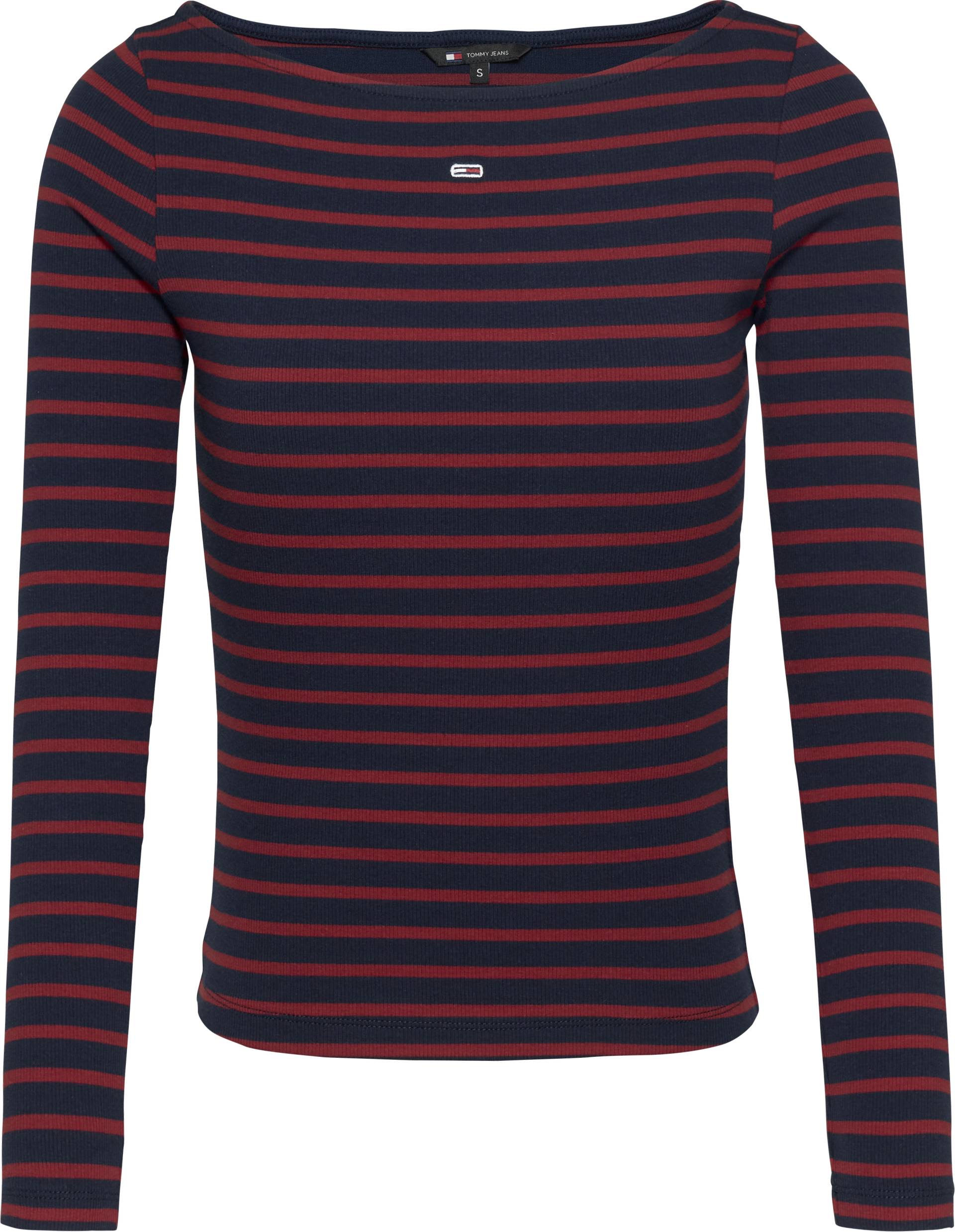 Tommy Jeans Langarmshirt »TJW BRETON STRIPE LS«, im Streifendesign von TOMMY JEANS