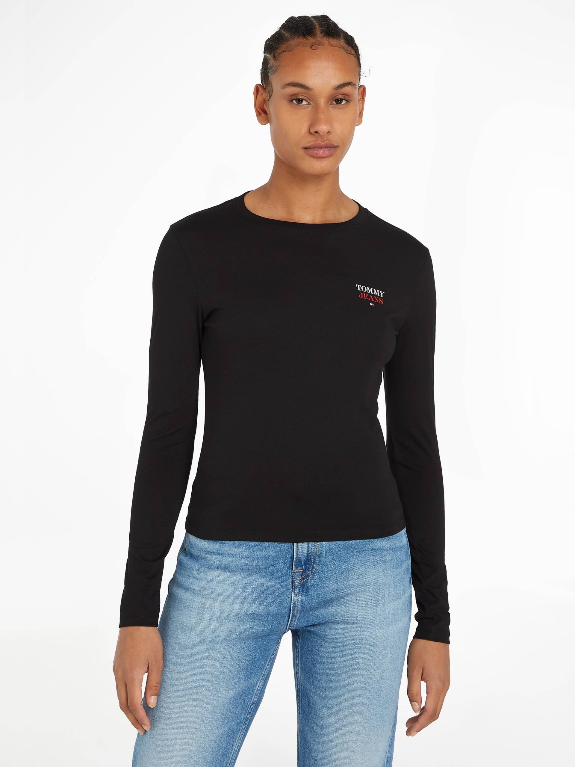 Tommy Jeans Langarmshirt »TJW SLIM ESSENTIAL LOGO 2 LS«, mit Tommy Jeans Logo von TOMMY JEANS