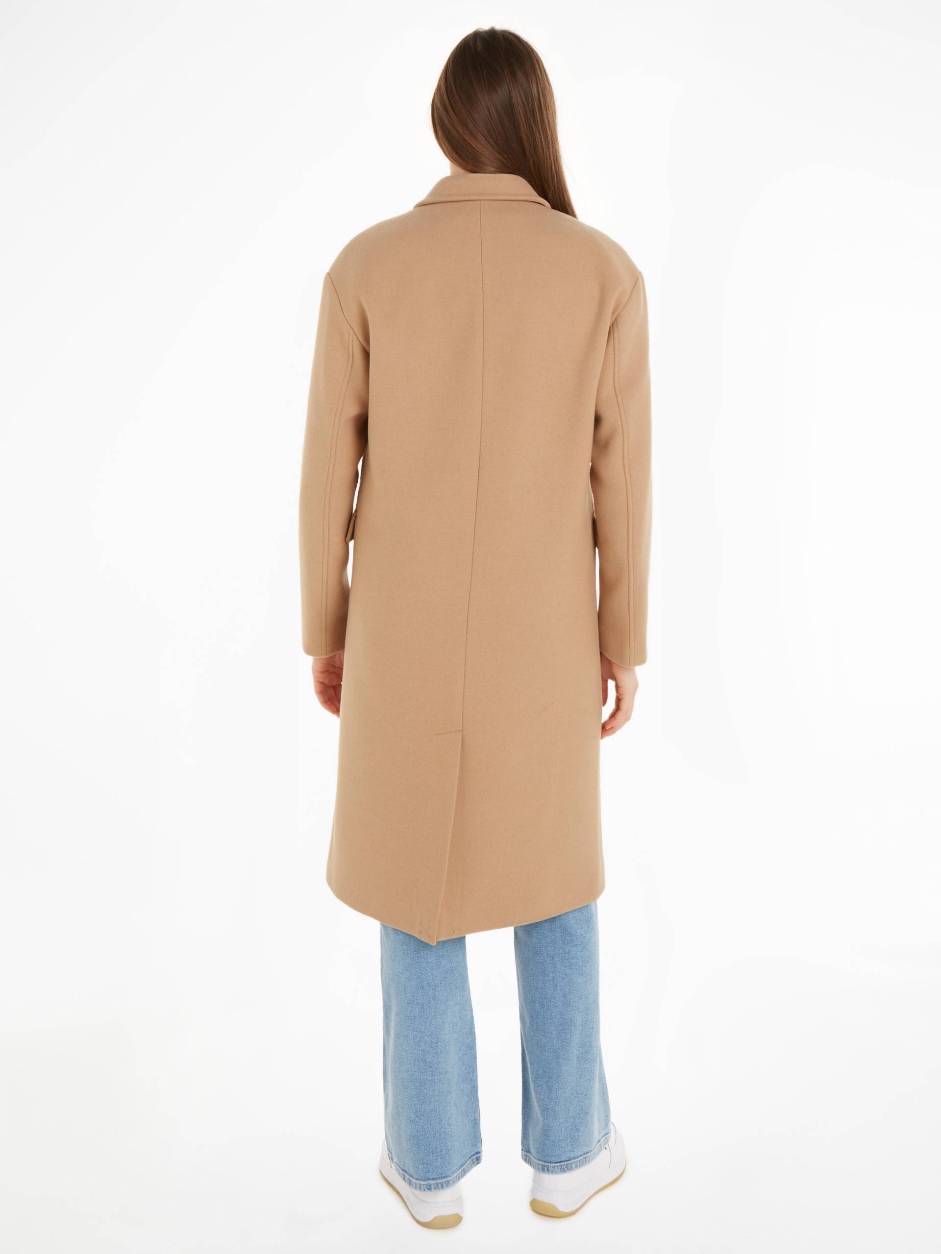 Tommy Jeans Langjacke »TJW WOOL COAT«, mit Schlitz von TOMMY JEANS