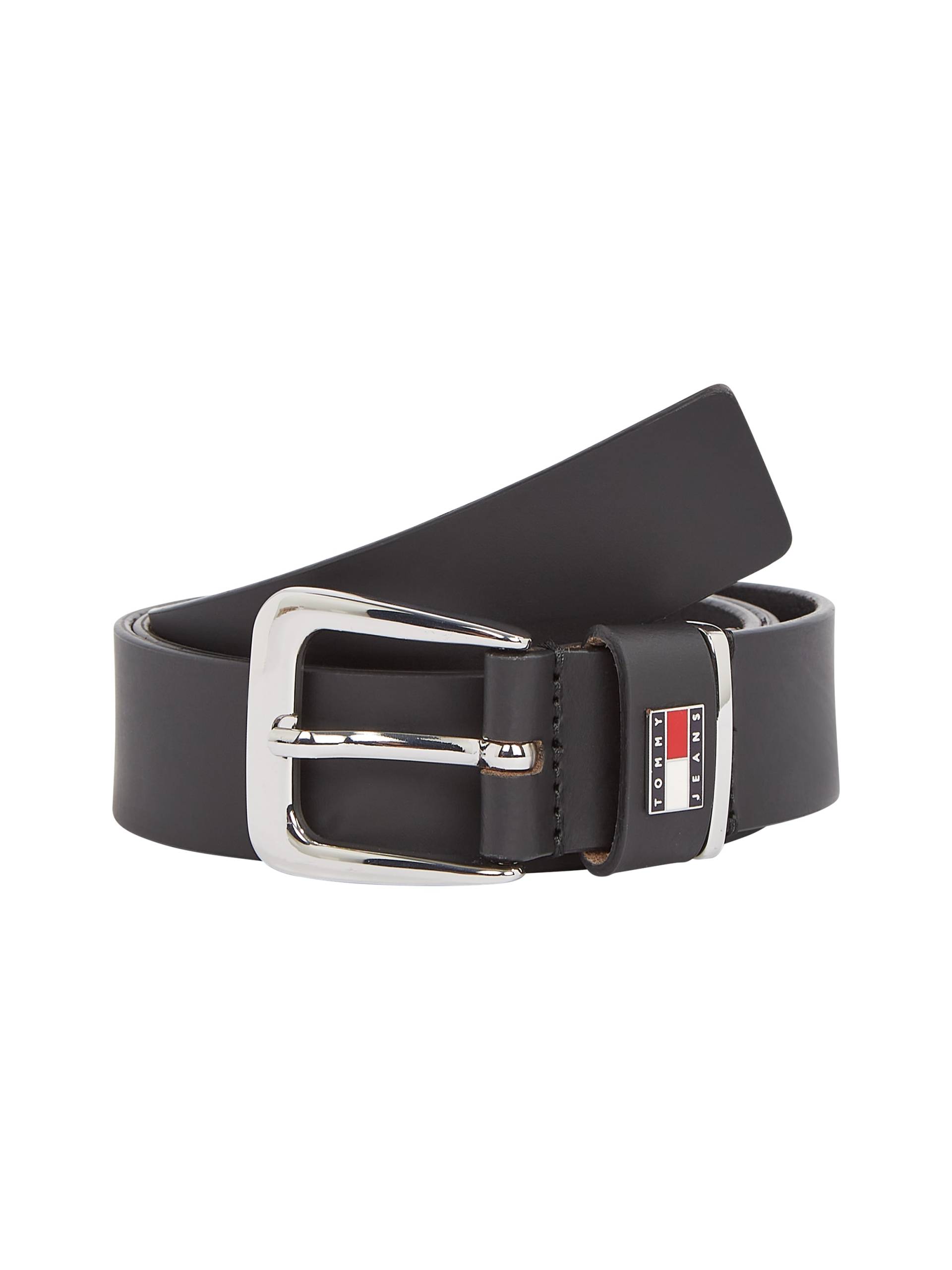 Tommy Jeans Ledergürtel »TJW HERITAGE 3.0«, Einfachdornschliesse, Metallpatch Tommy Jeans Ledergürtel »TJW HERITAGE 3.0«, Einfachdornschliesse, Metallpatch von TOMMY JEANS