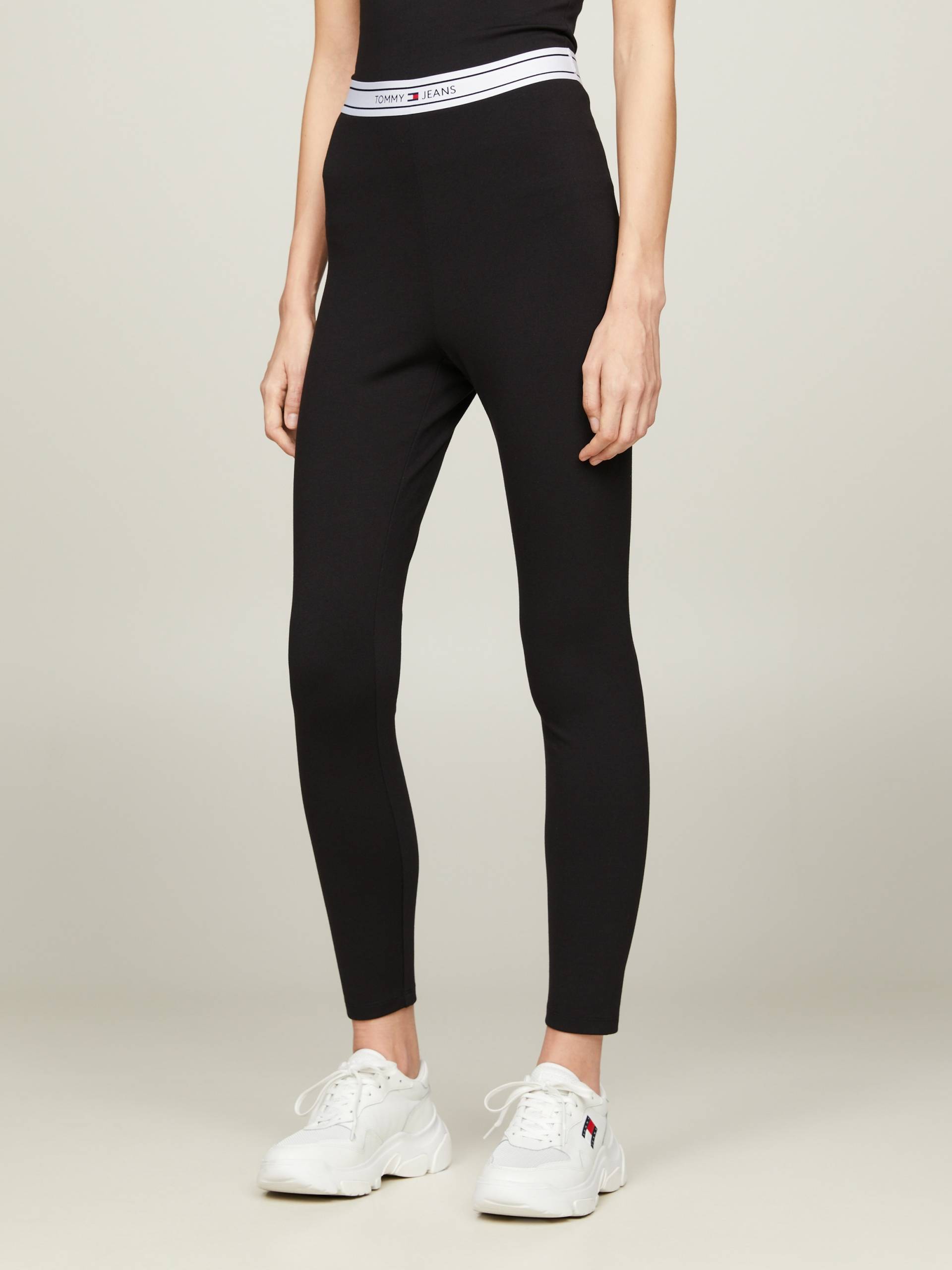 Tommy Jeans Leggings »TJW LOGO TAPING LEGGING«, mit Tommy Jeans Logomarkenlabel von TOMMY JEANS