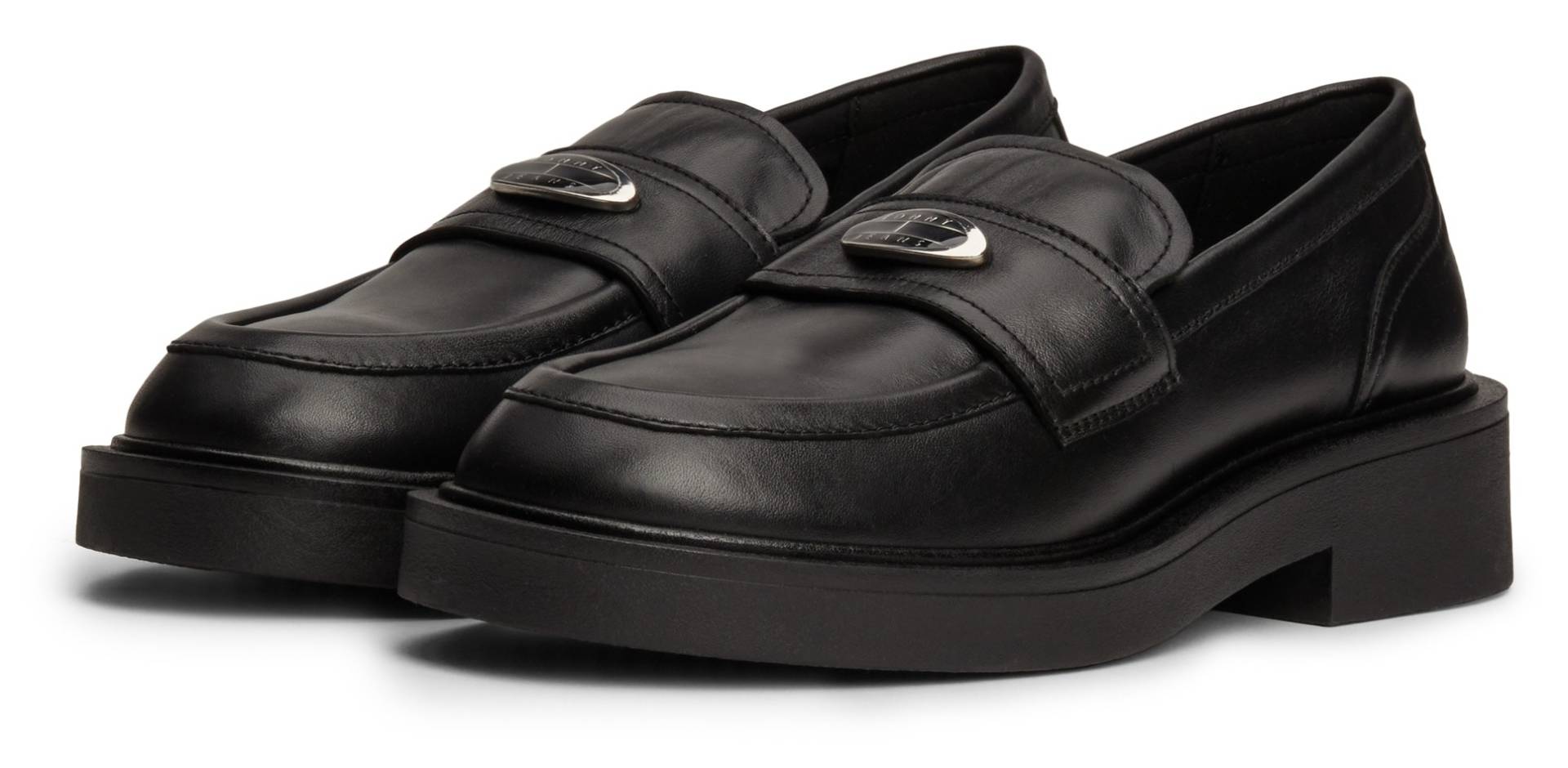 Tommy Jeans Loafer »TJW FLAT LOAFER«, Halbschuh, Slipper, Schlupfschuh im College-Look von TOMMY JEANS