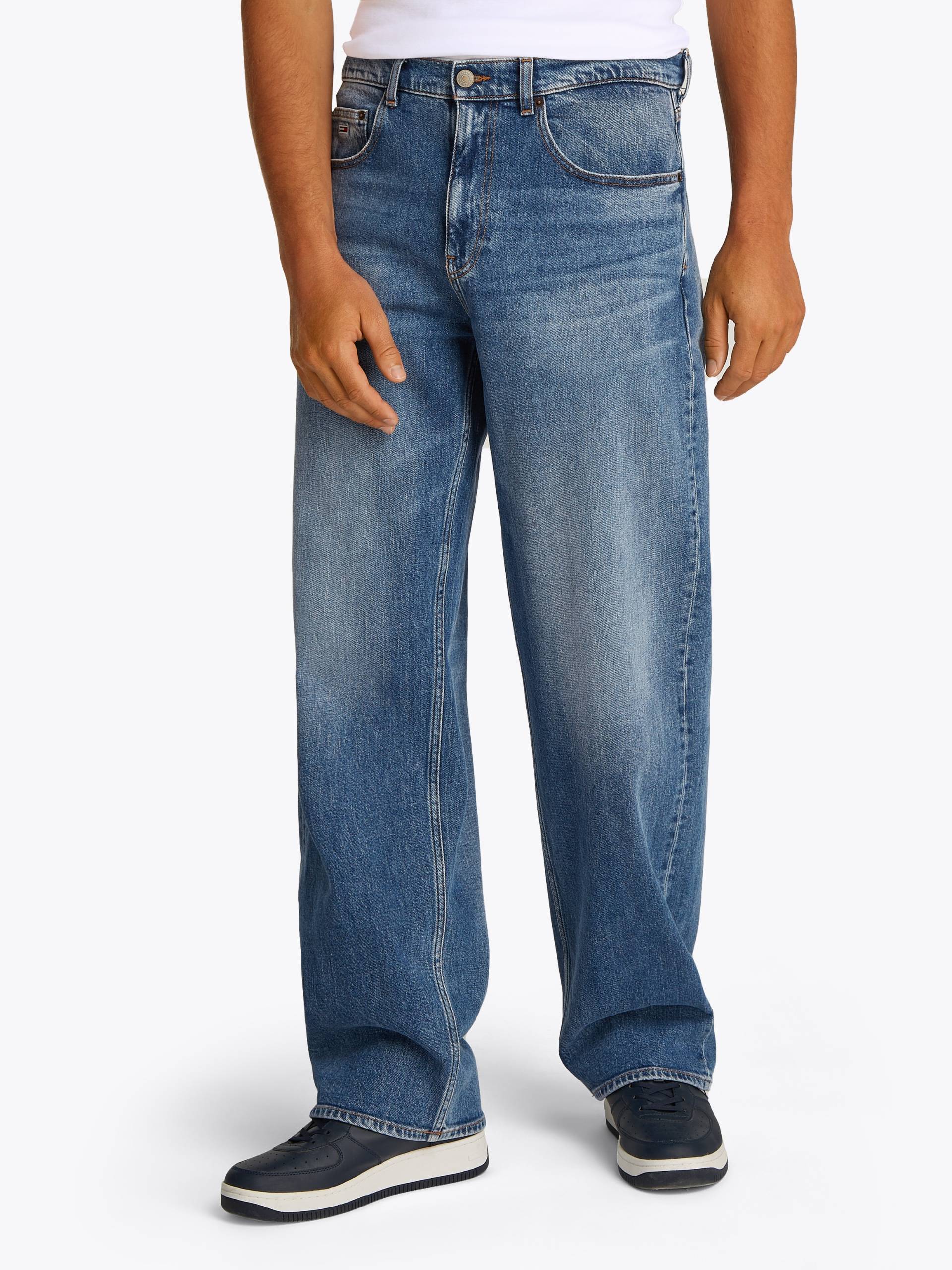 Tommy Jeans Loose-fit-Jeans »Jamie Loose Straight«, in blauer Waschung von TOMMY JEANS
