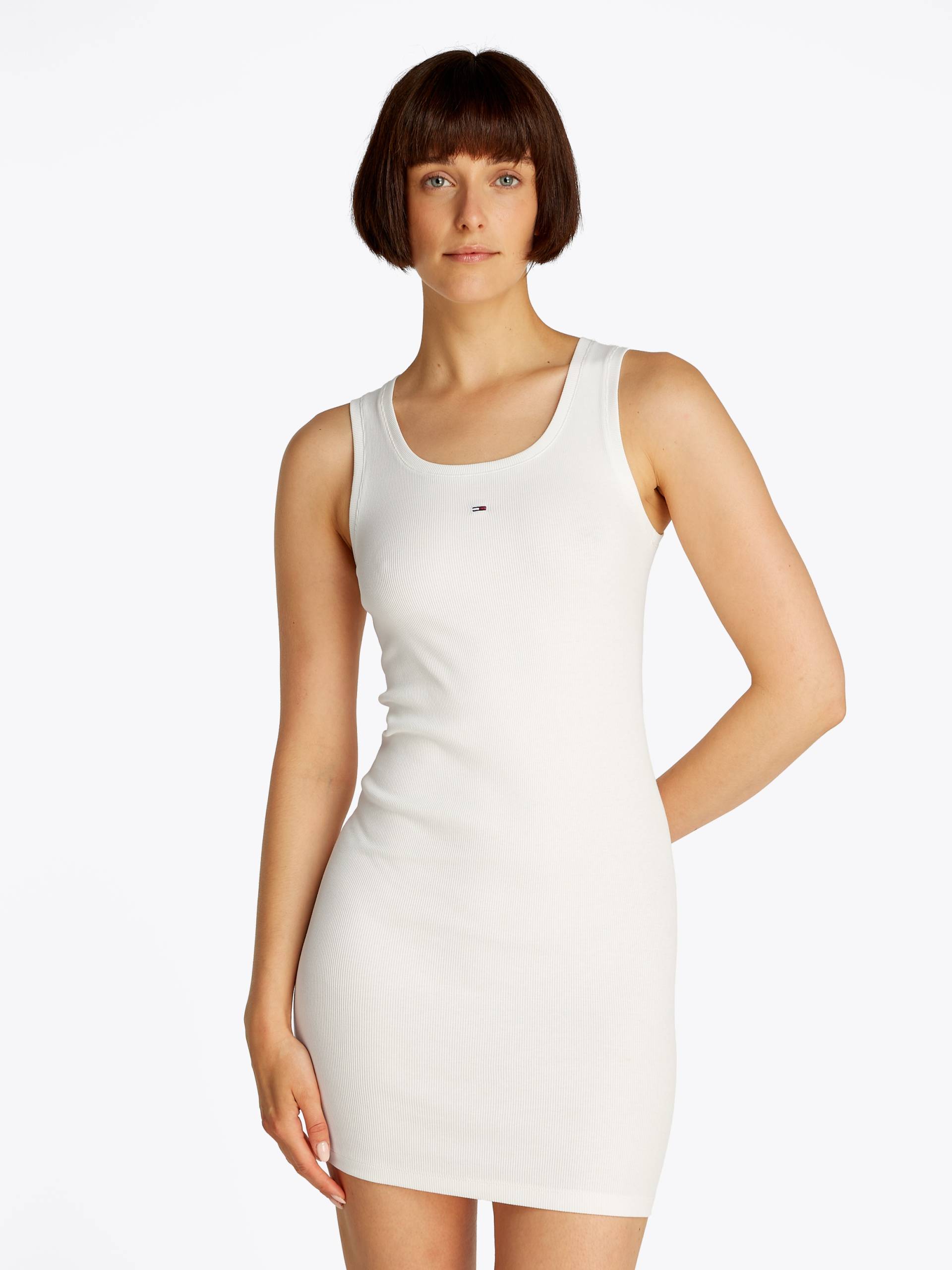 Tommy Jeans Minikleid »TJW ESSENTIAL RIB BODYCON EXT«, mit Logostickerei von TOMMY JEANS
