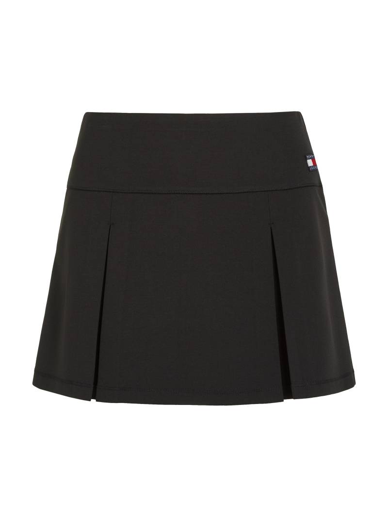 Tommy Jeans Minirock »TJW BOX PLEAT JERSEY MINI SKIRT«, Webrock in modischer Boxy Form von TOMMY JEANS