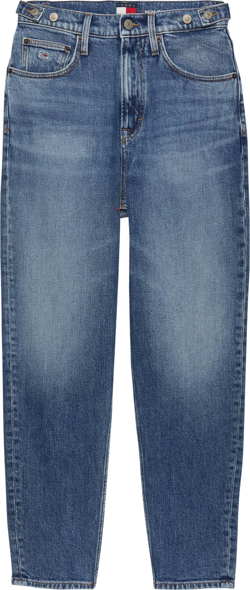 Tommy Jeans Mom-Jeans »High waist - Mom-Jeans Tapered«, mit Logo-Stickereien, in knöchelfreier Länge von TOMMY JEANS