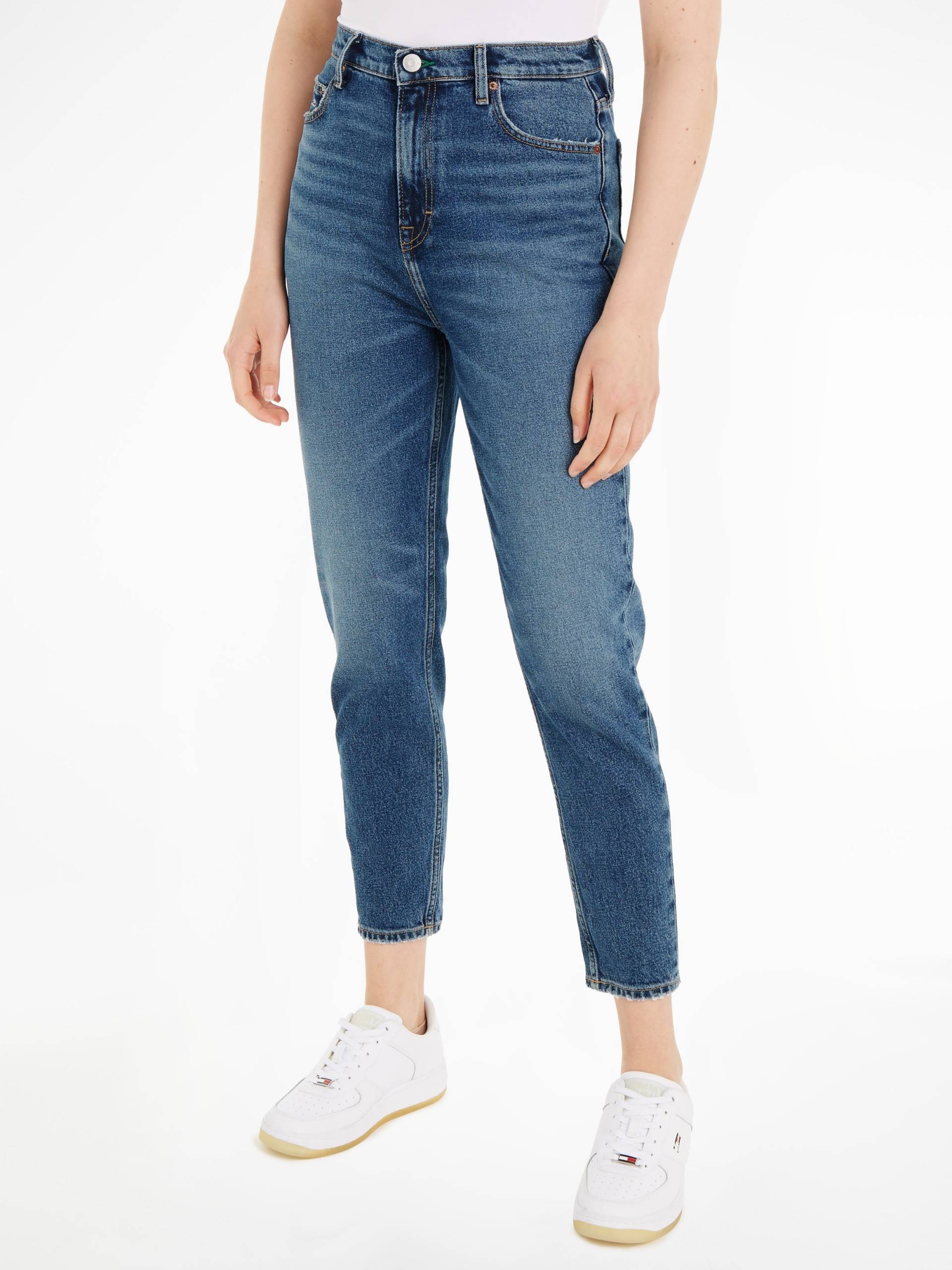 Tommy Jeans Mom-Jeans »MOM SLIM UH CG4215«, mit Logostickerei von TOMMY JEANS