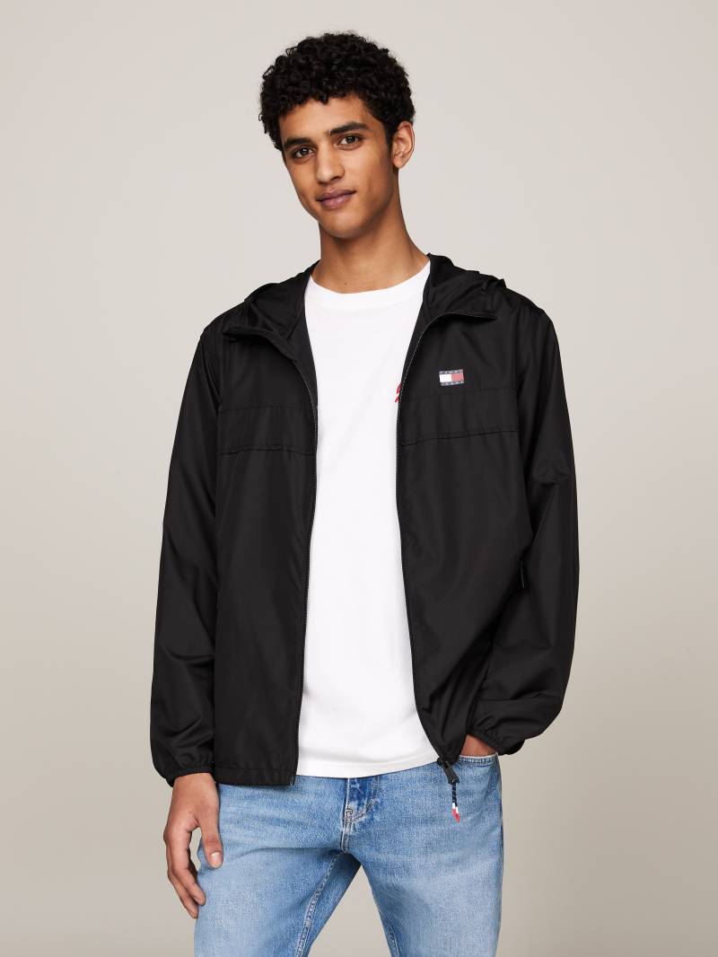 Tommy Jeans Outdoorjacke »TJM LW CHICAGO JACKET«, mit Kapuze, mit Logoprägung von TOMMY JEANS