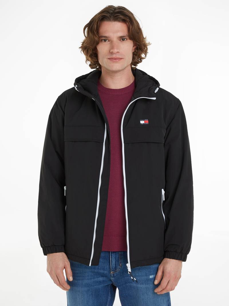 Tommy Jeans Outdoorjacke »TJM PADDED SOLID CHICAGO EXT«, mit Kapuze, mit Logoprägung von TOMMY JEANS