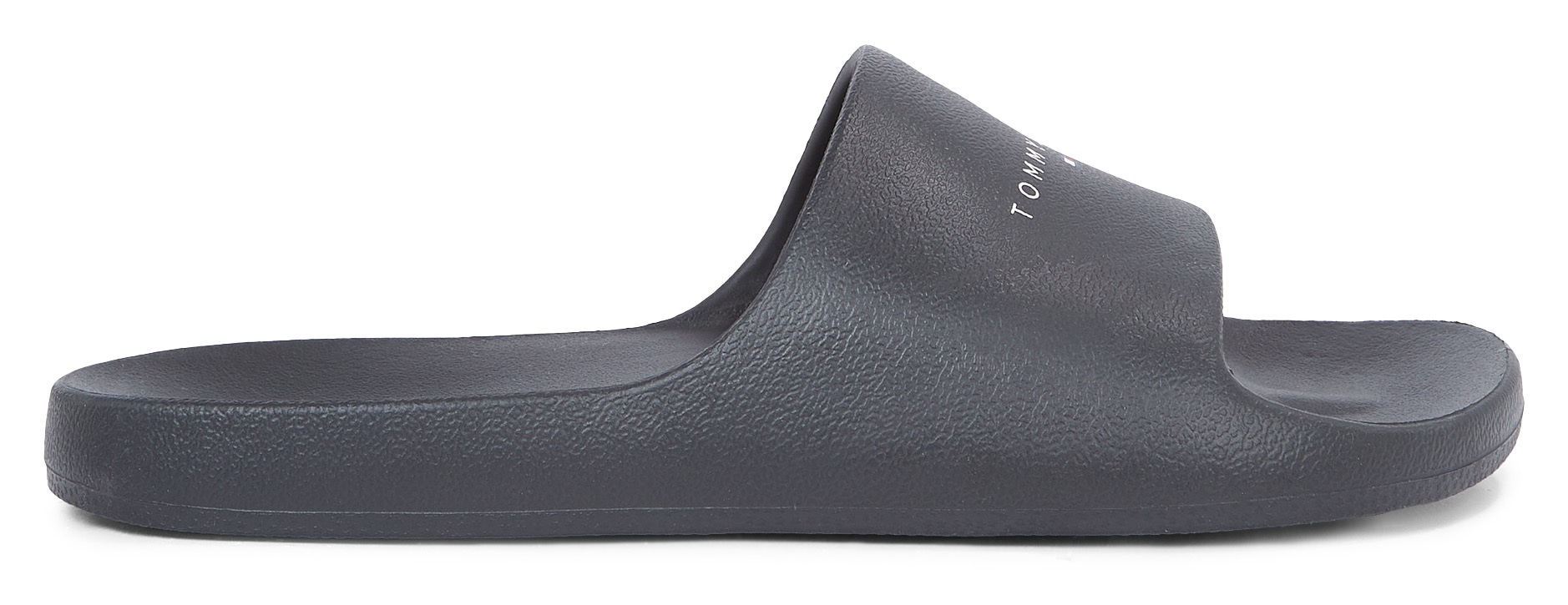 Tommy Jeans Pantolette »TJW PRINTED PU POOL SLIDE«, Plateau, Sommerschuh, Schlappen mit Logoschriftzug auf der Bandage Tommy Jeans Pantolette »TJW PRINTED PU POOL SLIDE«, Plateau, Sommerschuh, Schlappen mit Logoschriftzug auf der Bandage von TOMMY JEANS