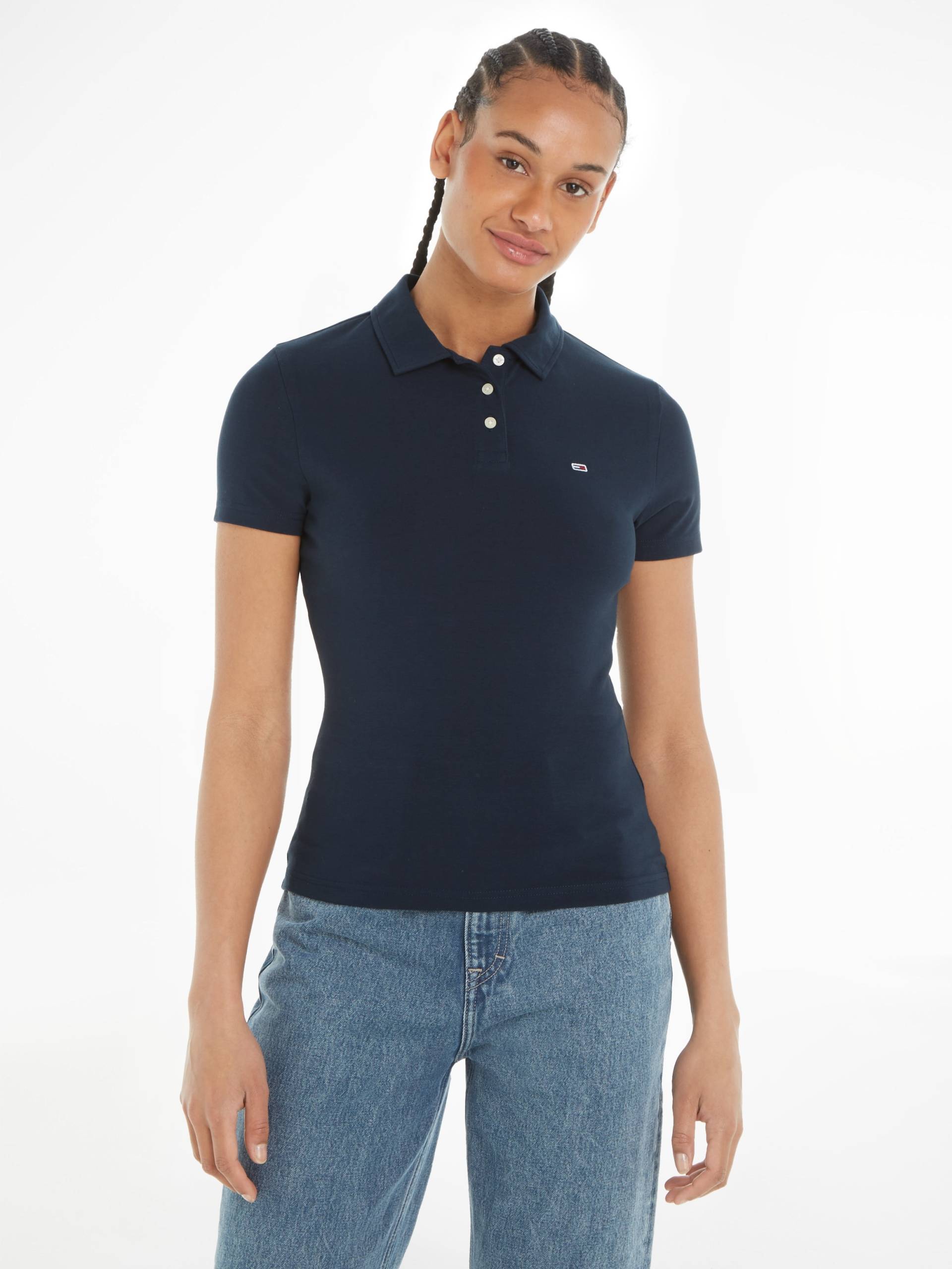 Tommy Jeans Poloshirt, mit kurzer Knopfleiste von TOMMY JEANS